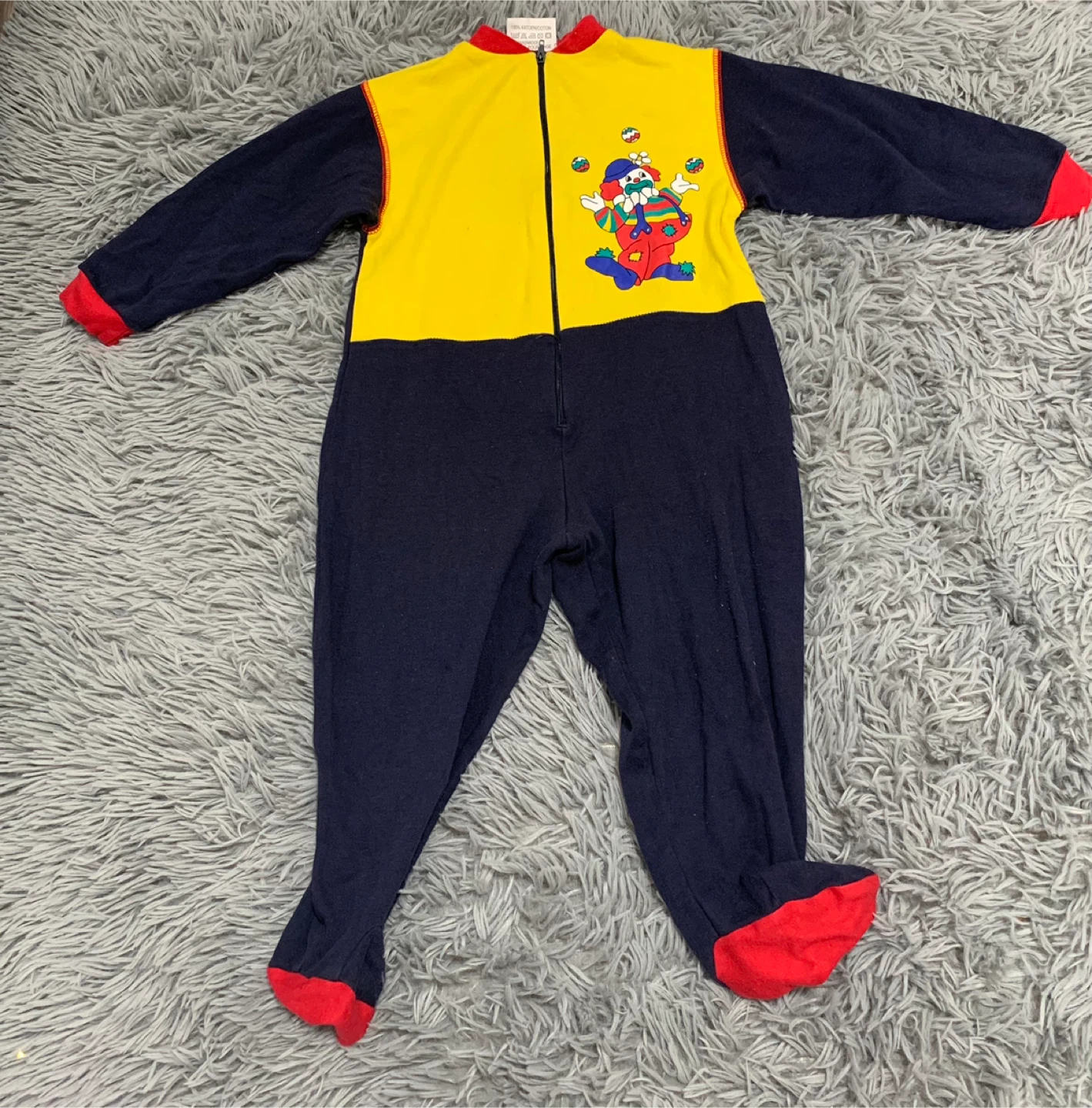 Baby Footed Pajamas Lot - Cotton & Polyester- 12 M - photo 4
