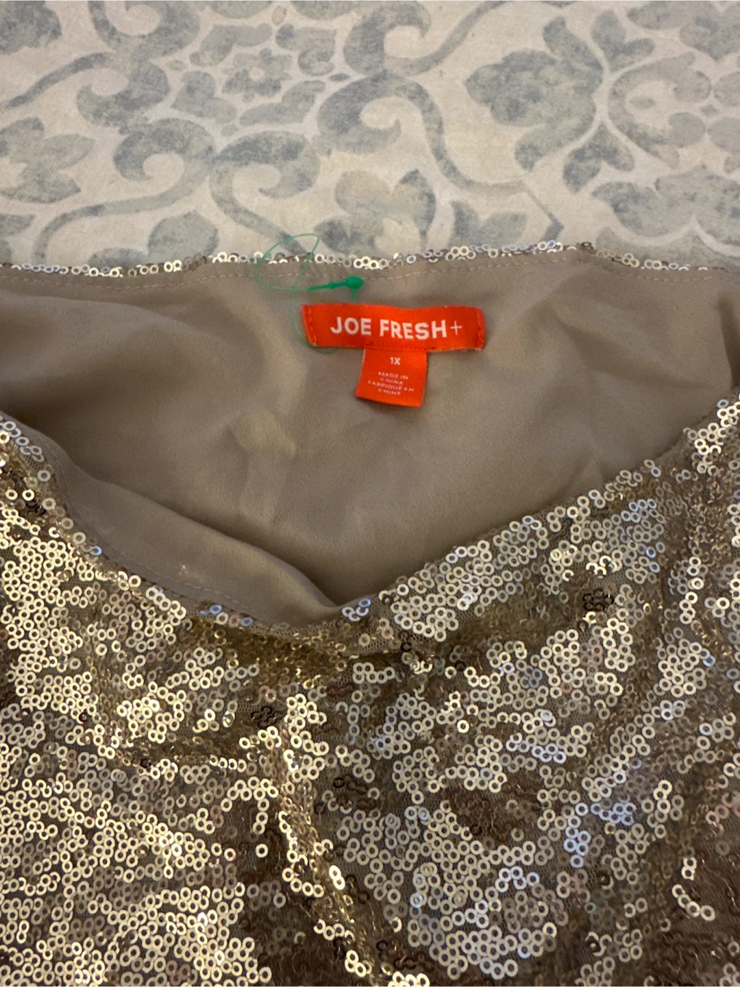 Joe Fresh+ Sequin Tank Top - Size 1X - photo 3