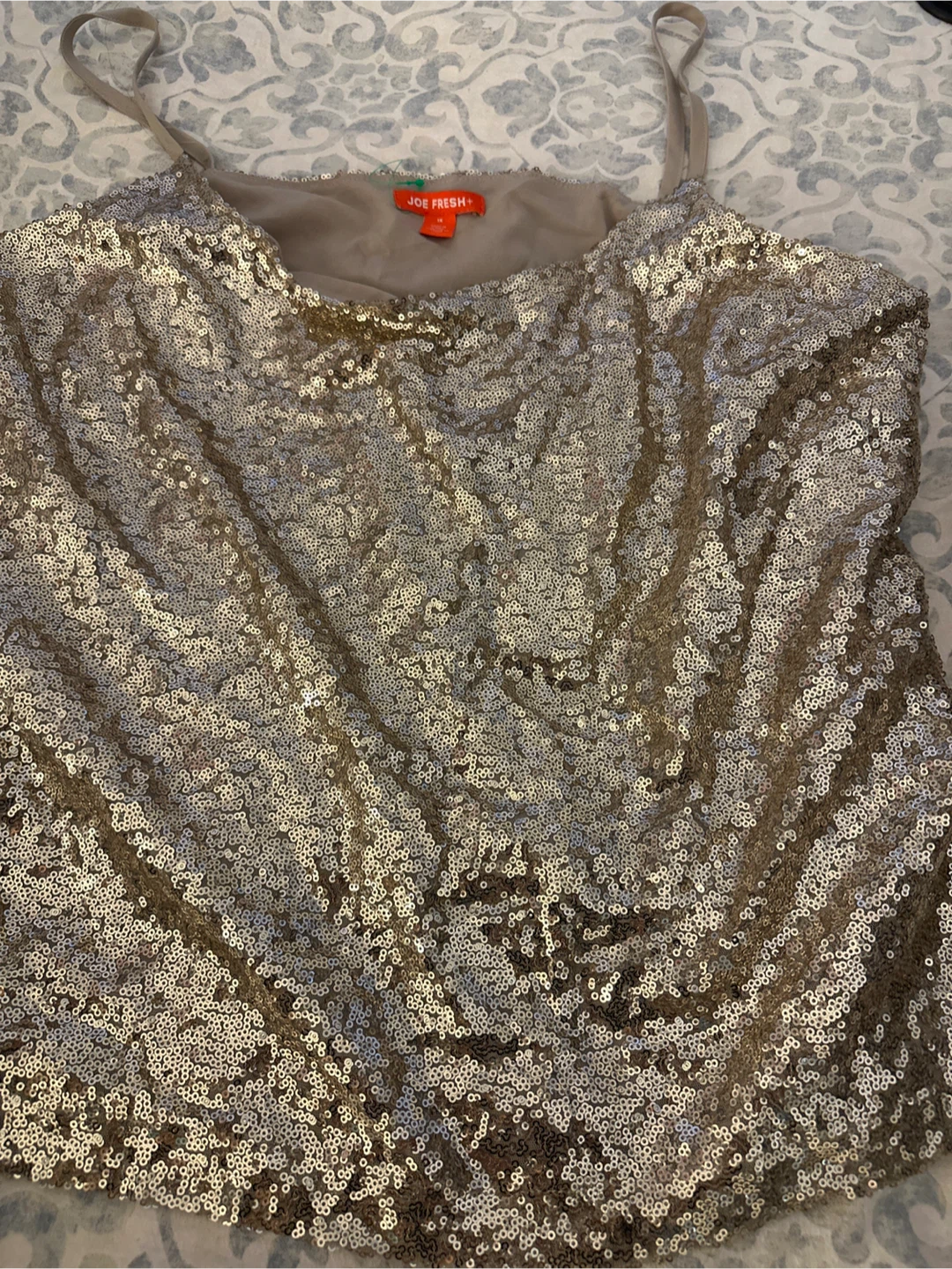 Joe Fresh+ Sequin Tank Top - Size 1X - photo 4