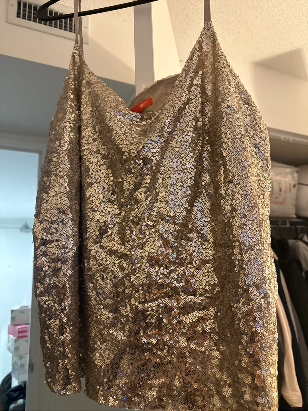 Joe Fresh+ Sequin Tank Top - Size 1X