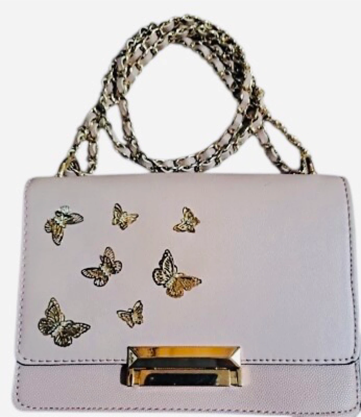 Aldo Dalsby Butterfly Embellished Light Pink Crossbody Bag - photo 2