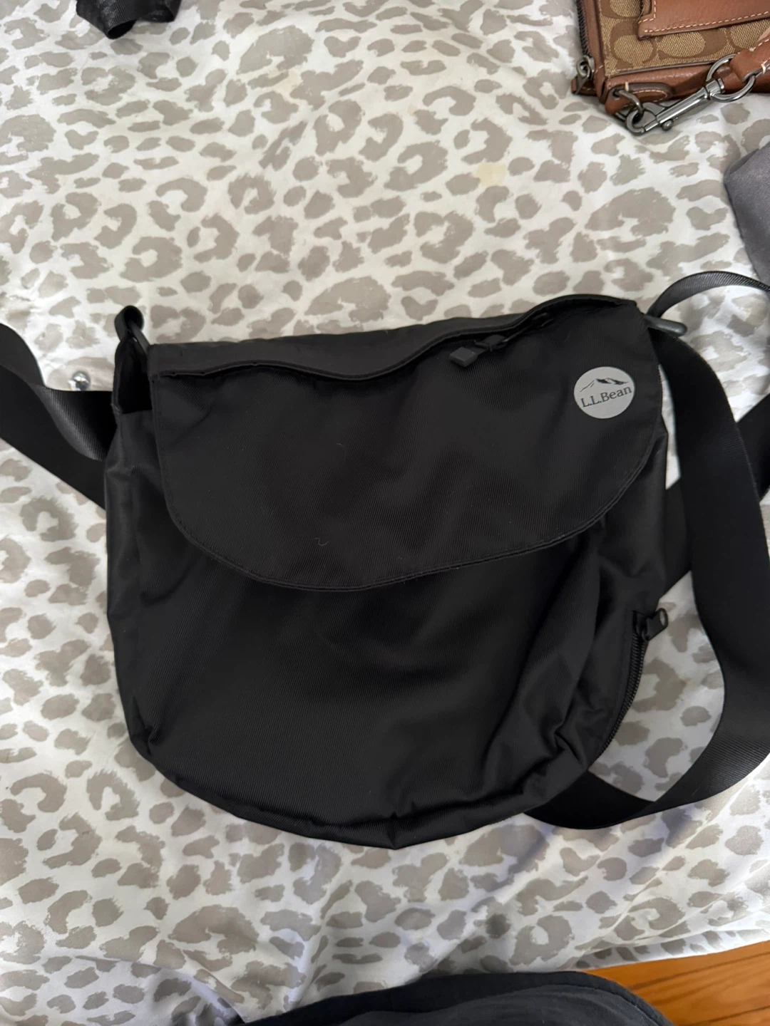 L.L.Bean Black Shoulder Bag
