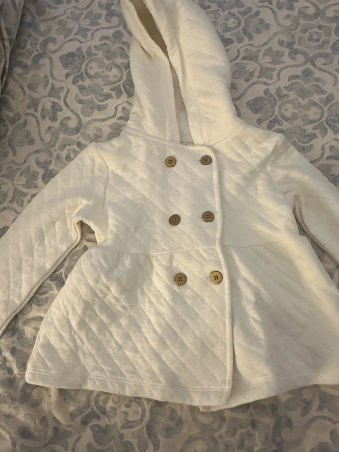 Carter's 24M White Hooded Coat - photo 3
