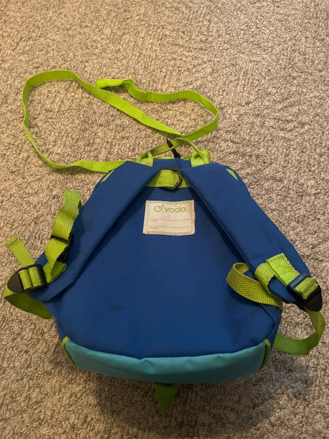 Yodo Kids Dinosaur Backpack - Green & Blue - photo 2