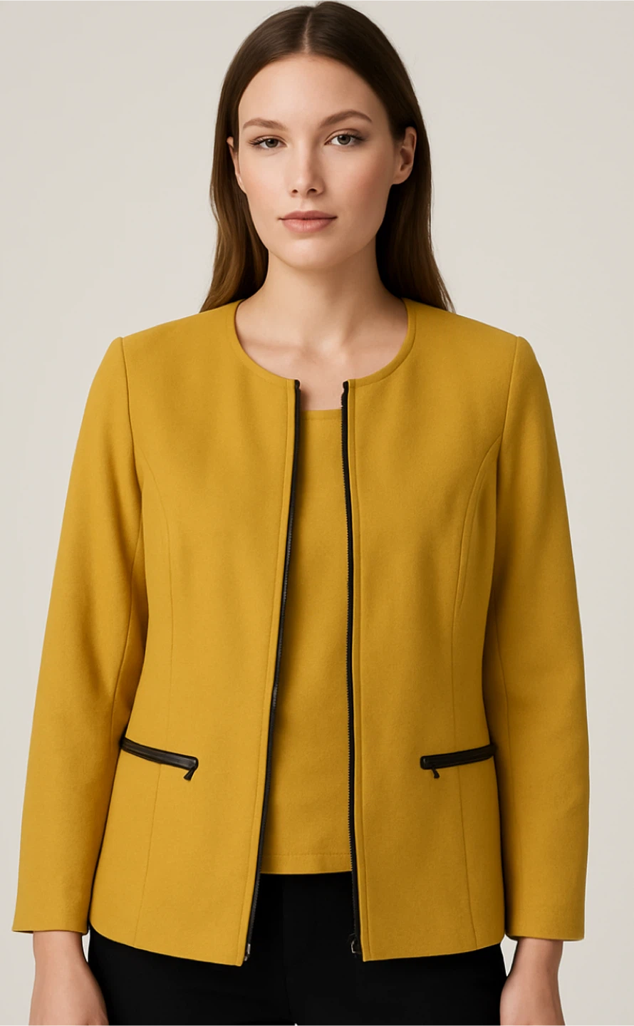 Yellow Blazer Jacket - photo 2