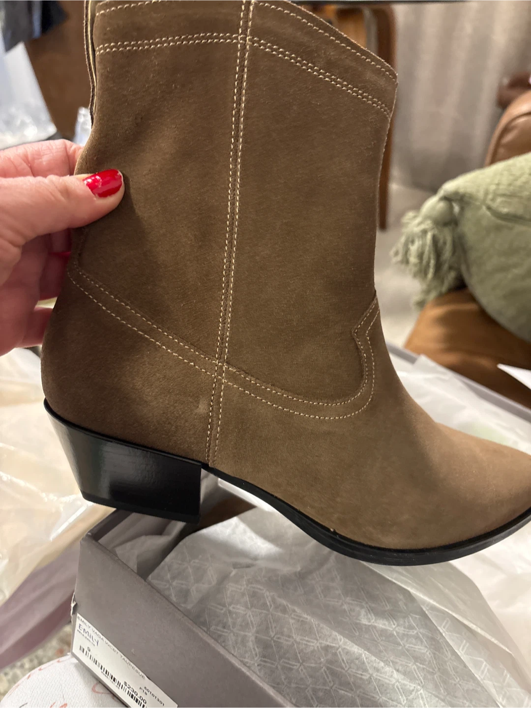 Brand new Vagabond suede boots size 39 - photo 4