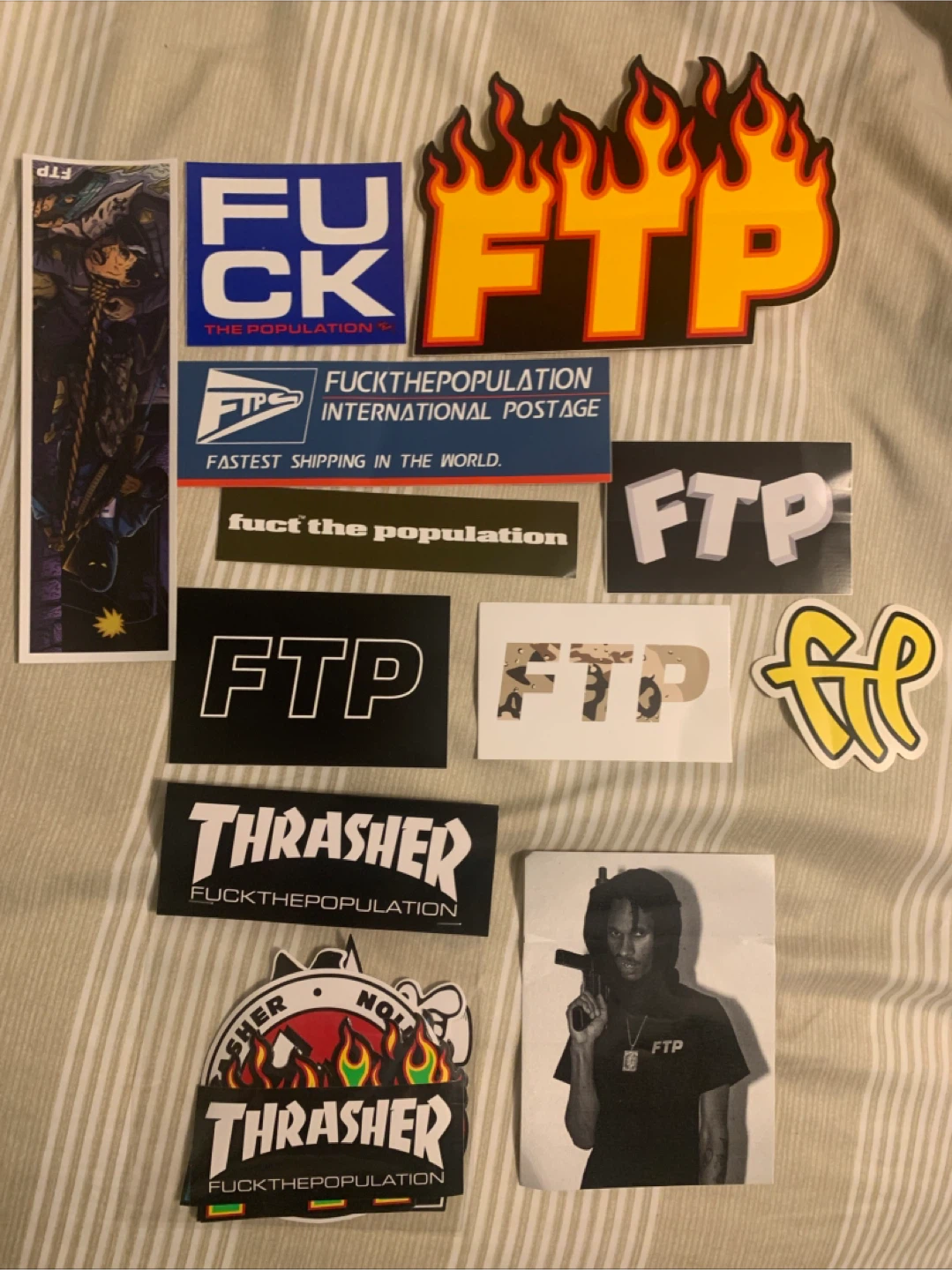 FTP & Thrasher Sticker Lot