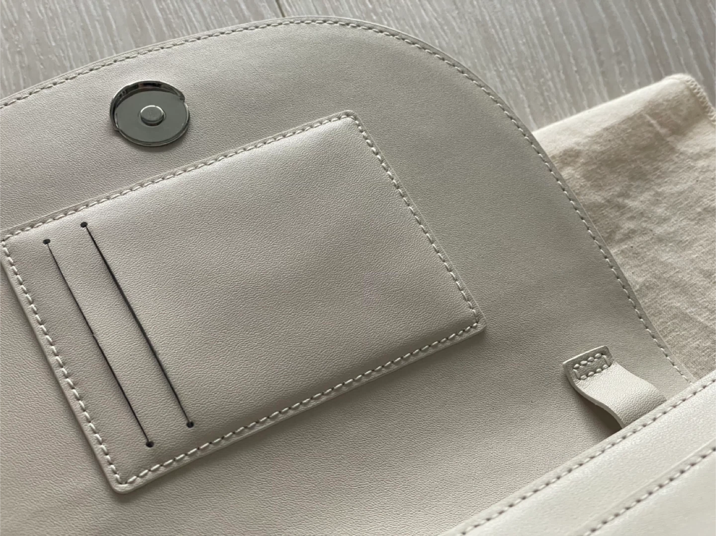 ELBATEGEV Shoulder Bag - Ivory color - photo 3