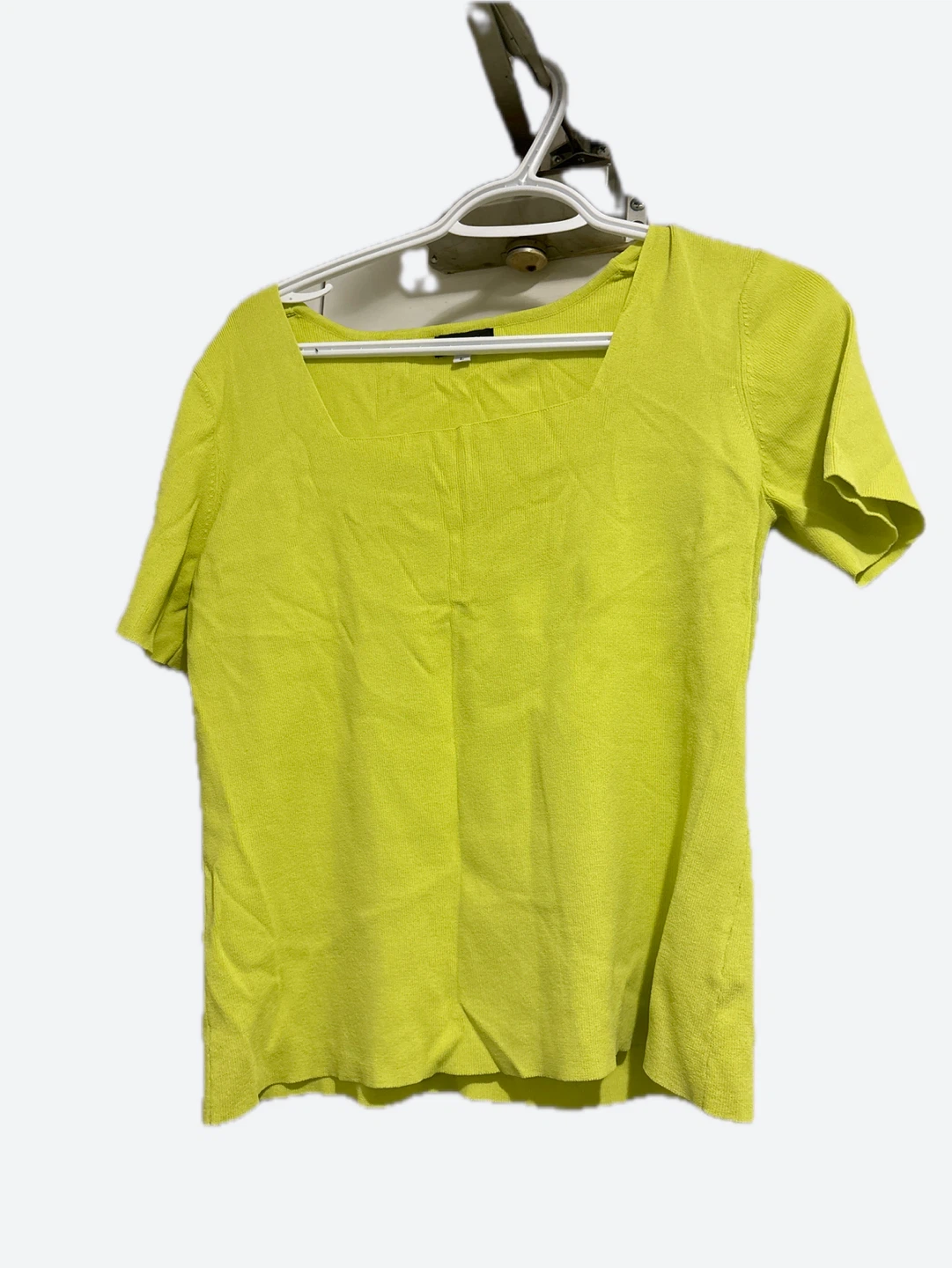 Lime Green Knit Top