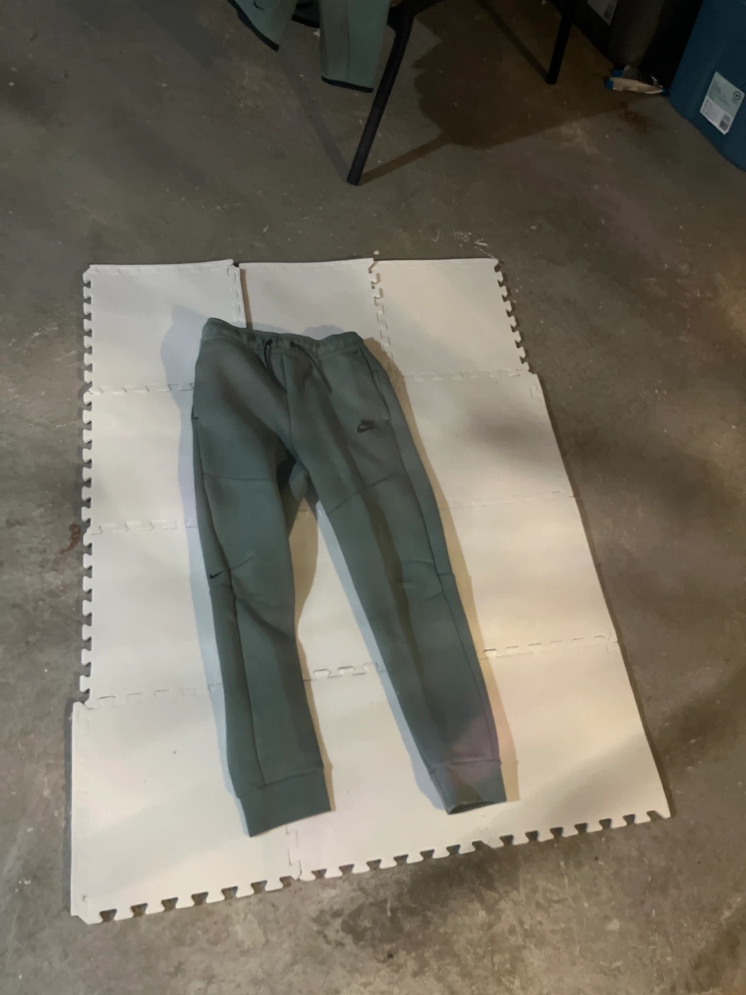 Nike Tech Fleece Olive Green Tracksuit - Size L - photo 5