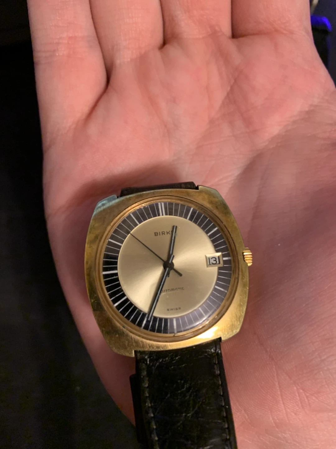 Vintage Birks Automatic Swiss Watch