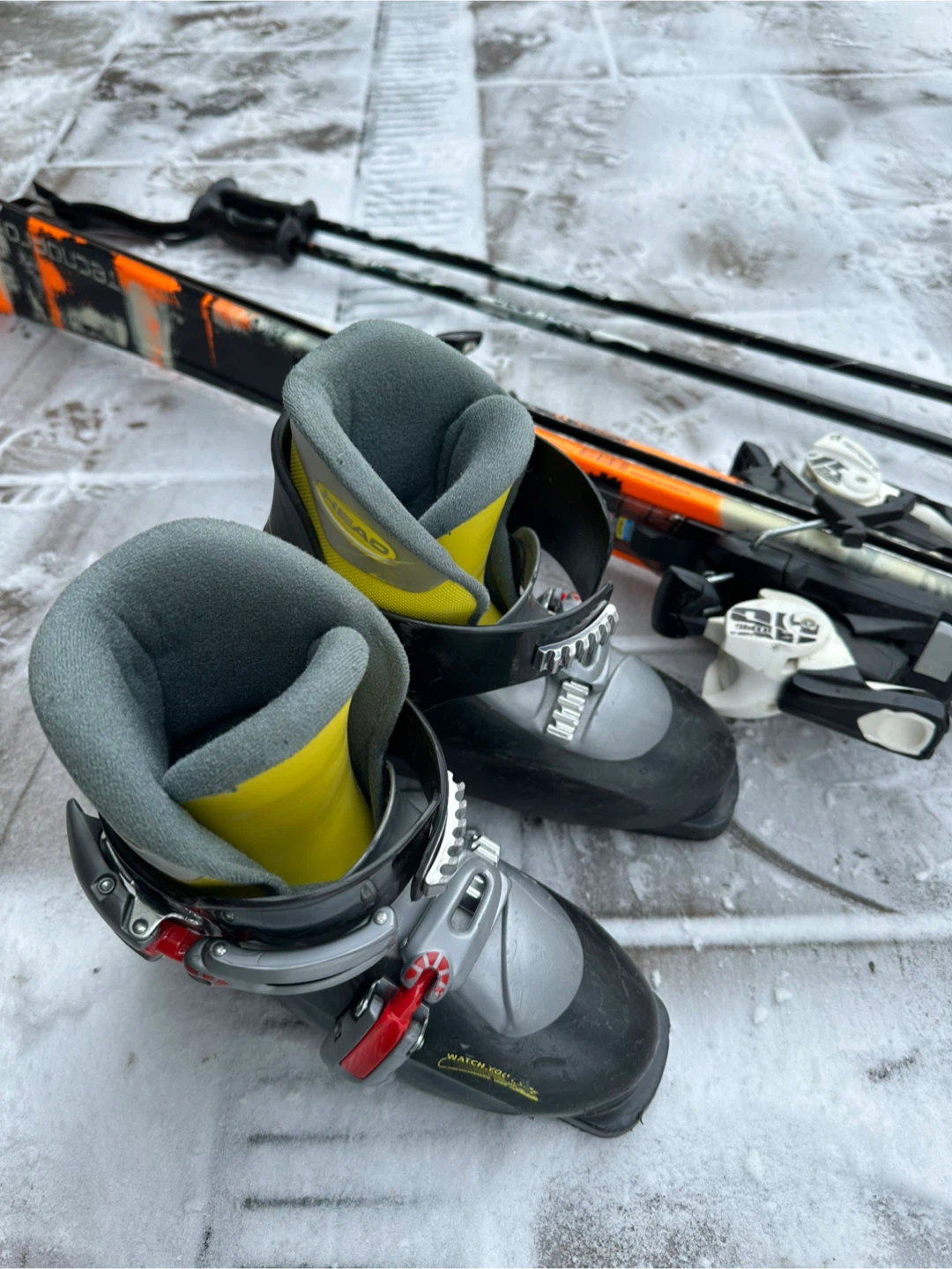 Kids Skis Set – Skis, Ski Poles and Boots