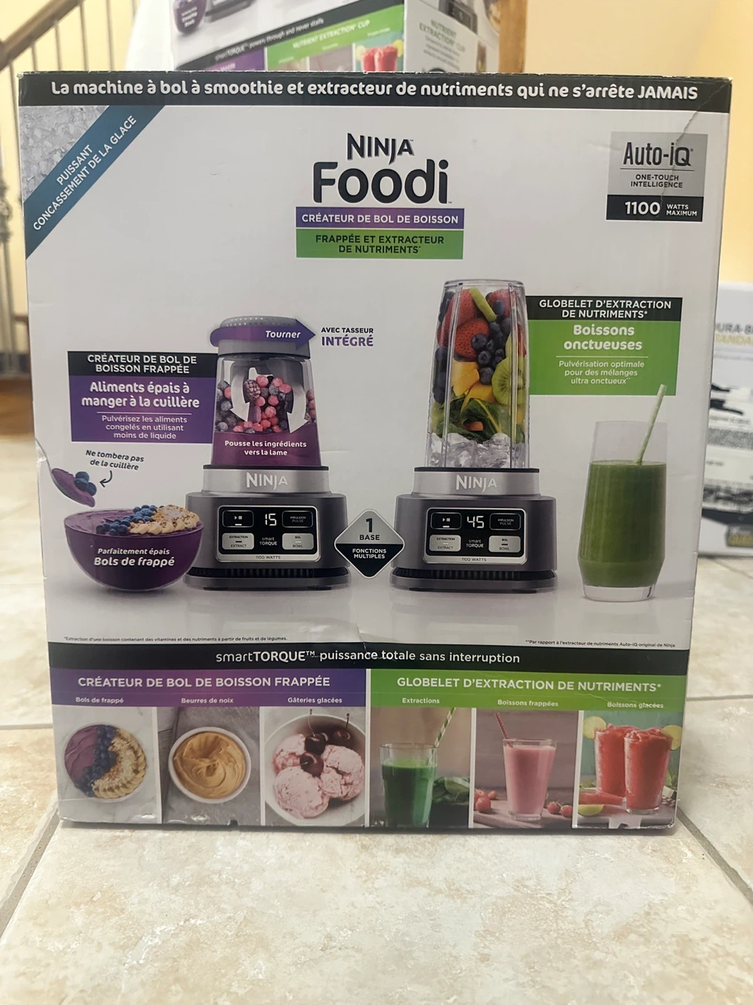Brandnew Ninja Foodi Smoothie Bowl Maker and Nutrient Extractor - photo 2