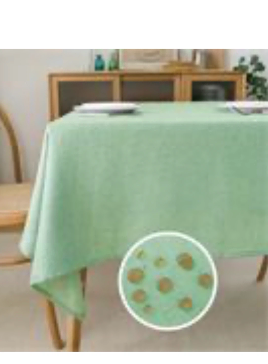 Green Tablecloth