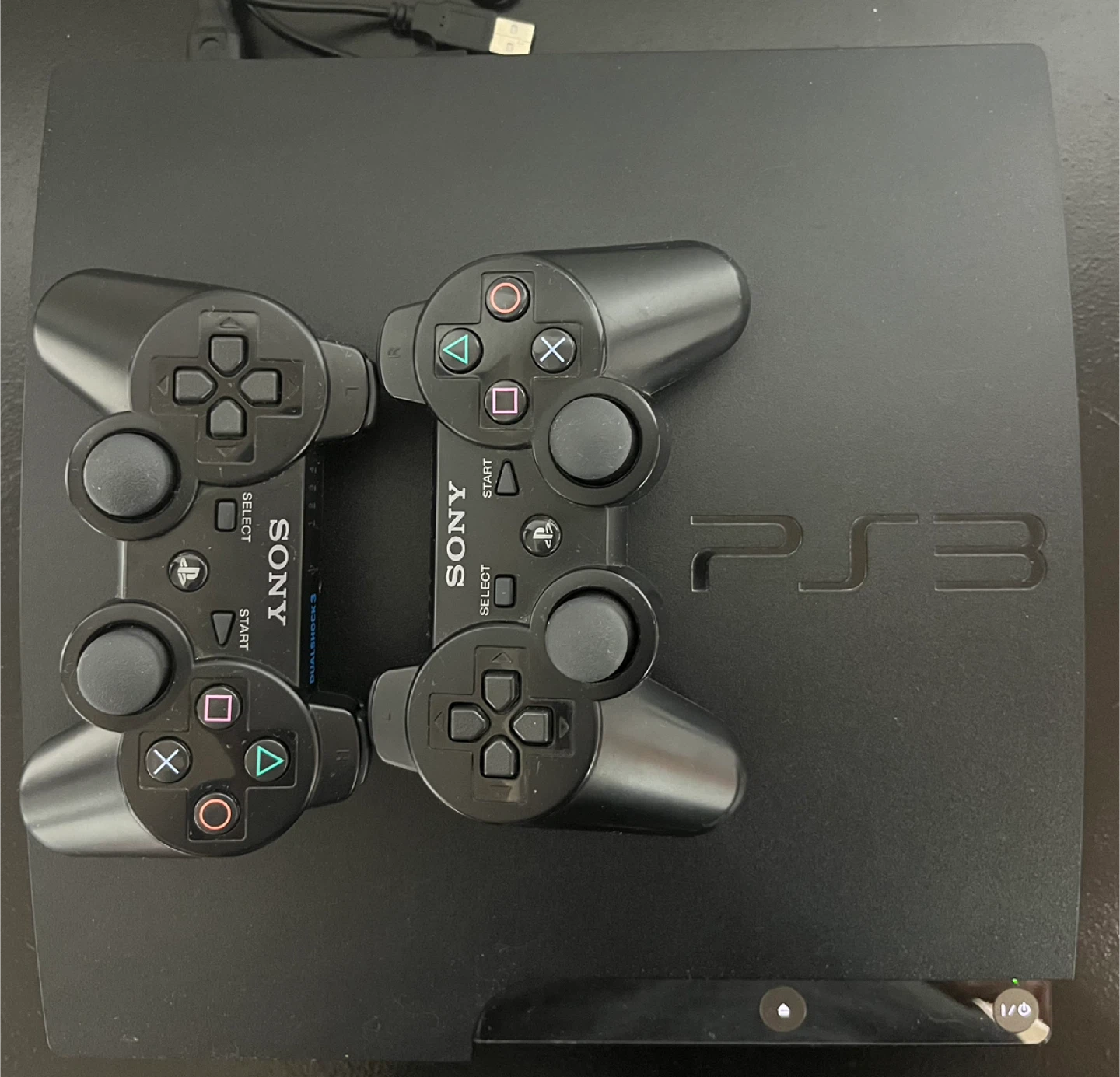 PS3 Console with Games and Controllers - photo 3