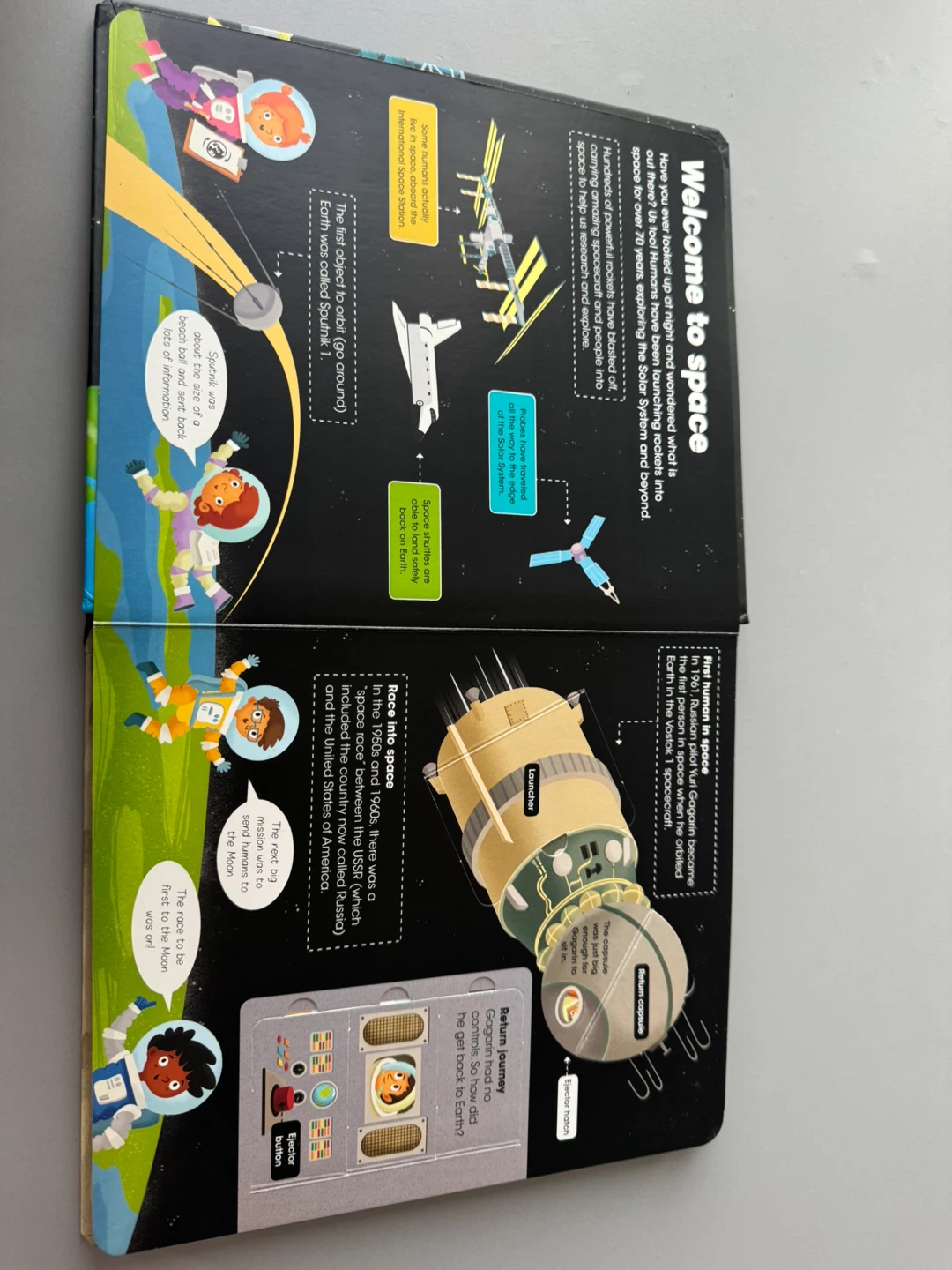 Missions in space Factivity book for kids - photo 3