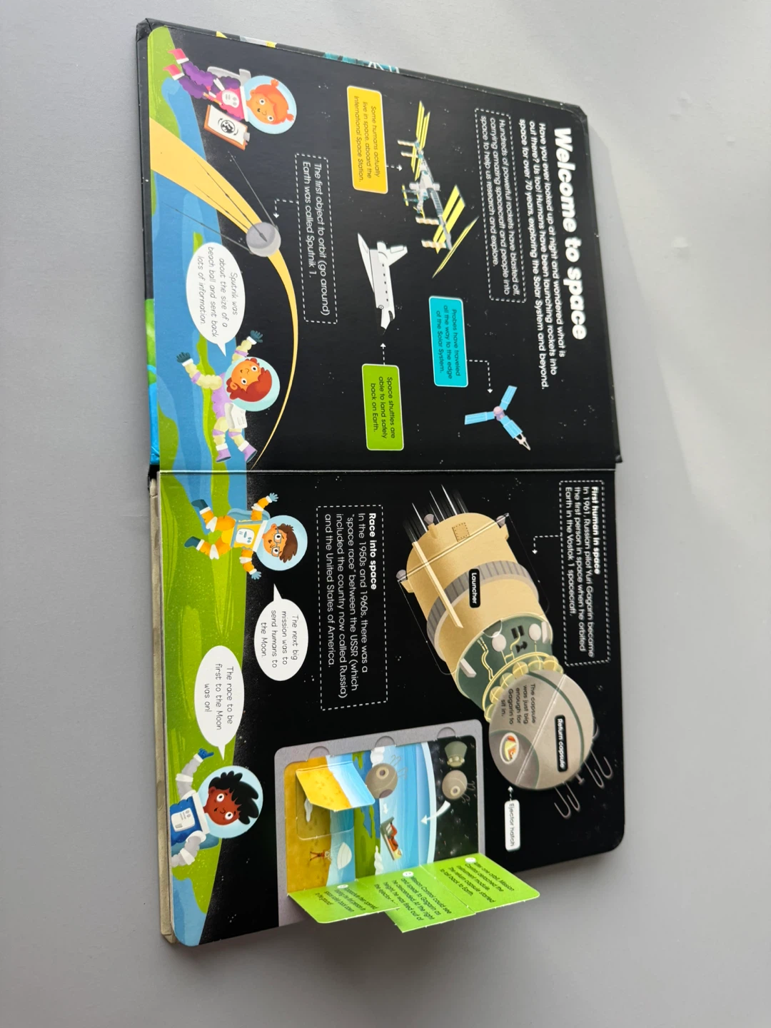 Missions in space Factivity book for kids - photo 4