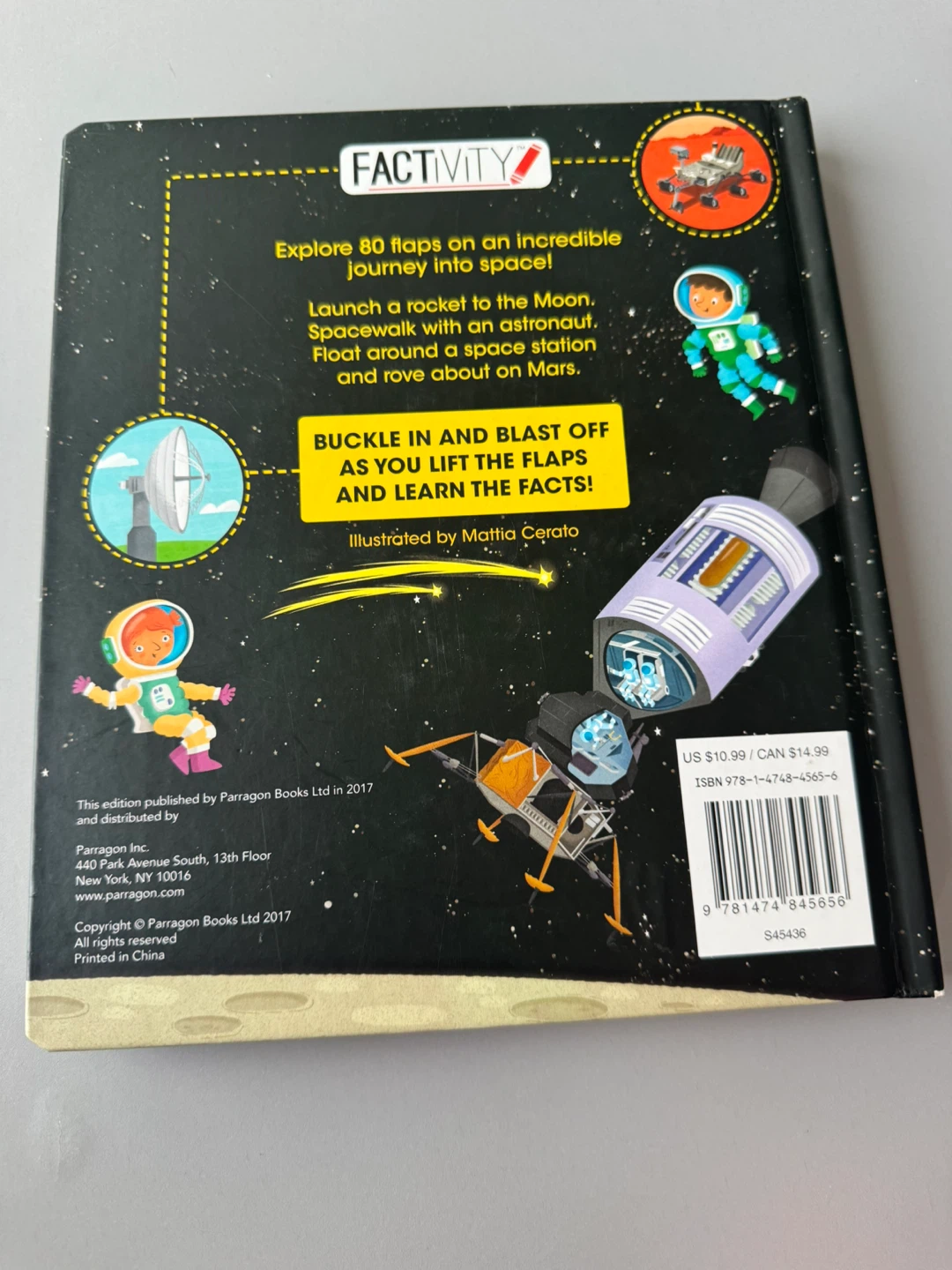 Missions in space Factivity book for kids - photo 2