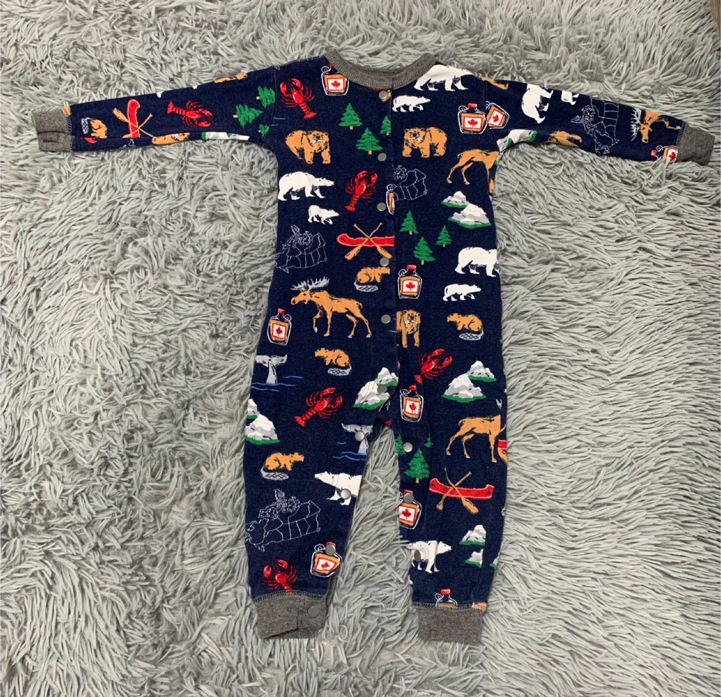 Baby Footed Pajamas and Rompers 18 - 24 M - photo 3