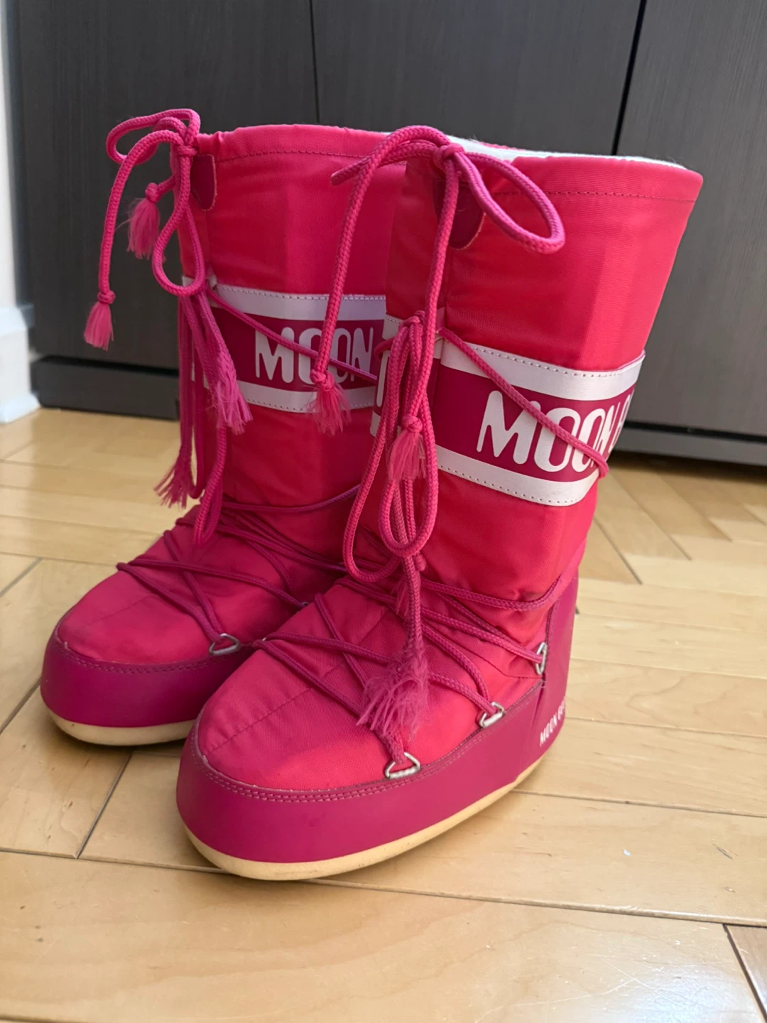 Moon Boot Pink Winter Boots