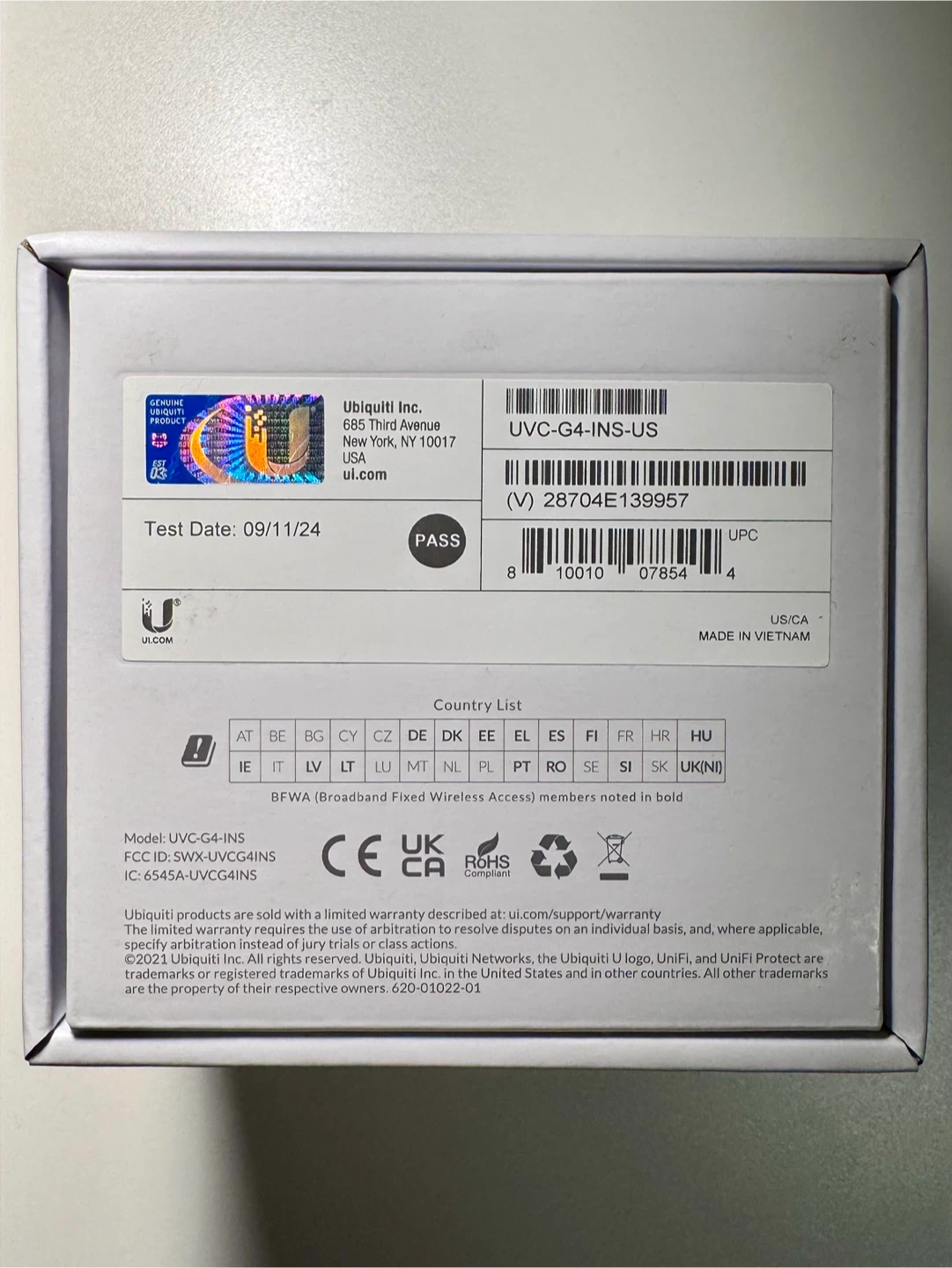 UniFi G4 Instant Security Camera - photo 5