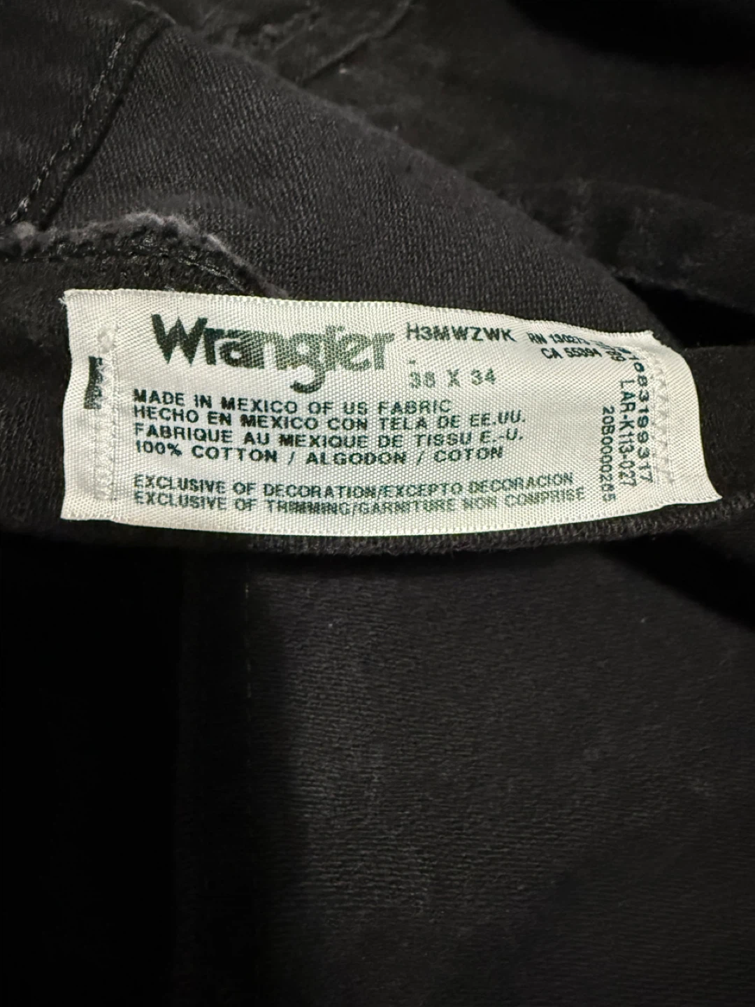 Wrangler Jeans, Size 38x34 - photo 2