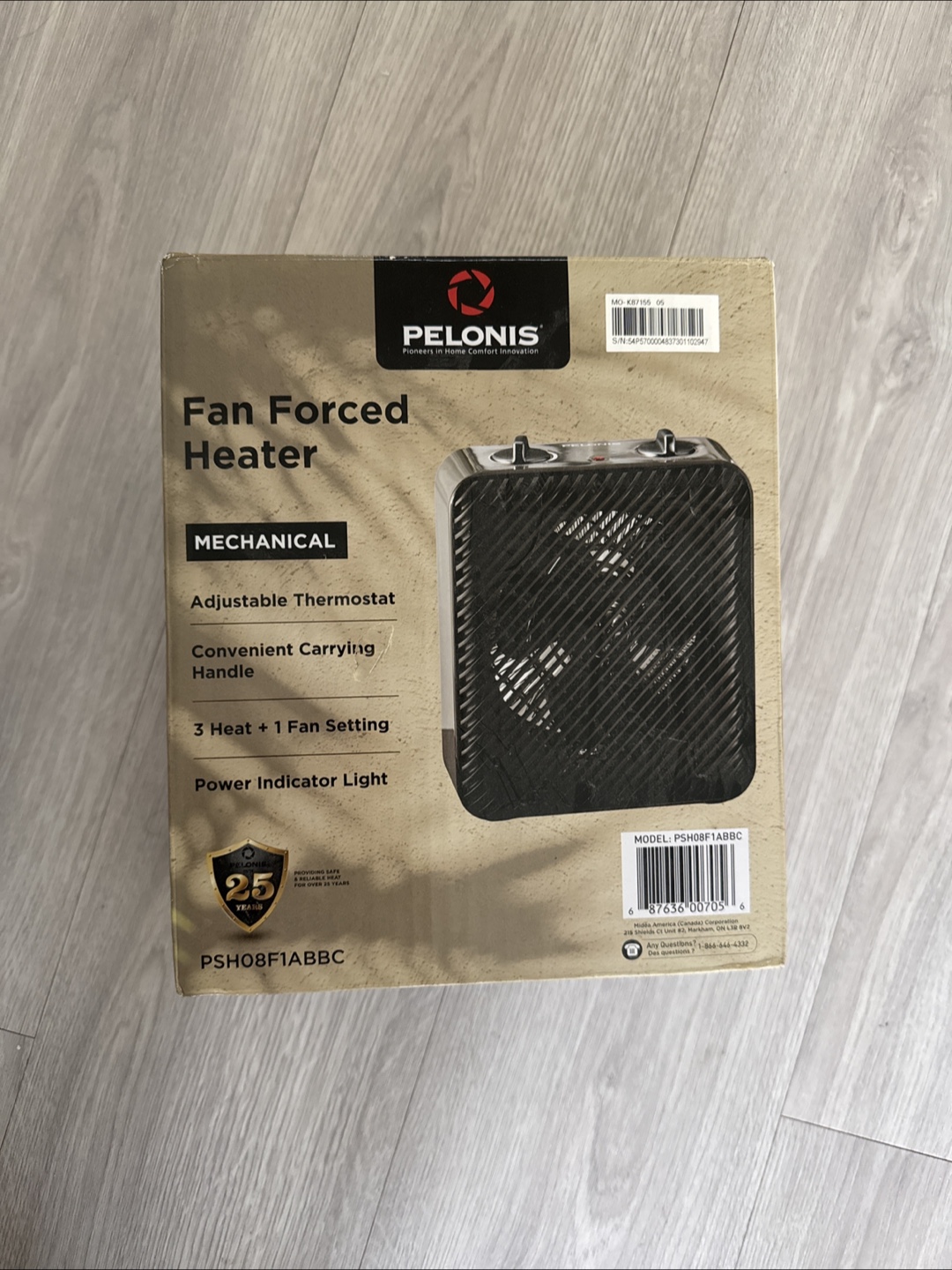 Pelonis Fan Forced Heater - Mechanical