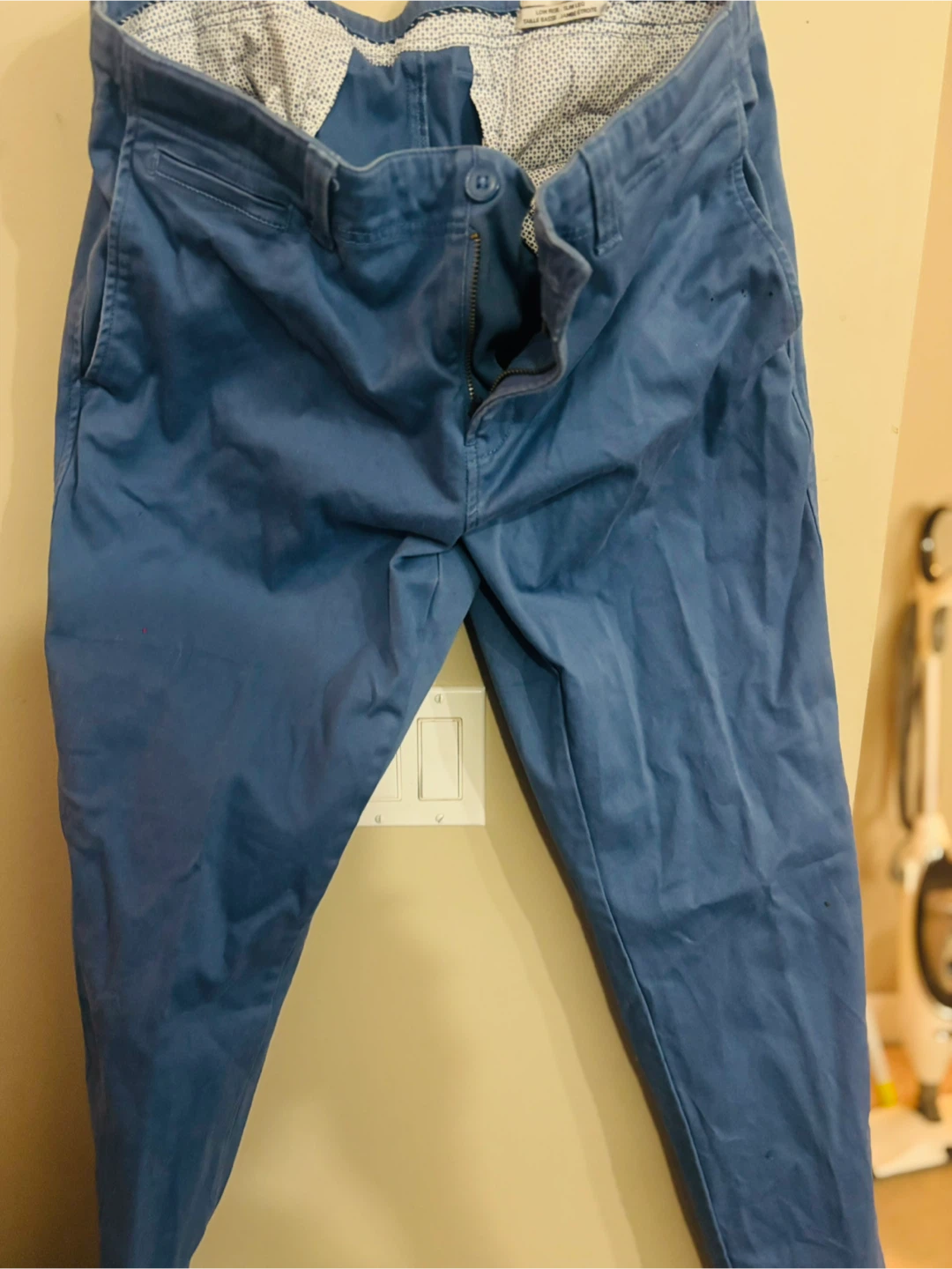 Le Chateau Blue Chinos - Size 36