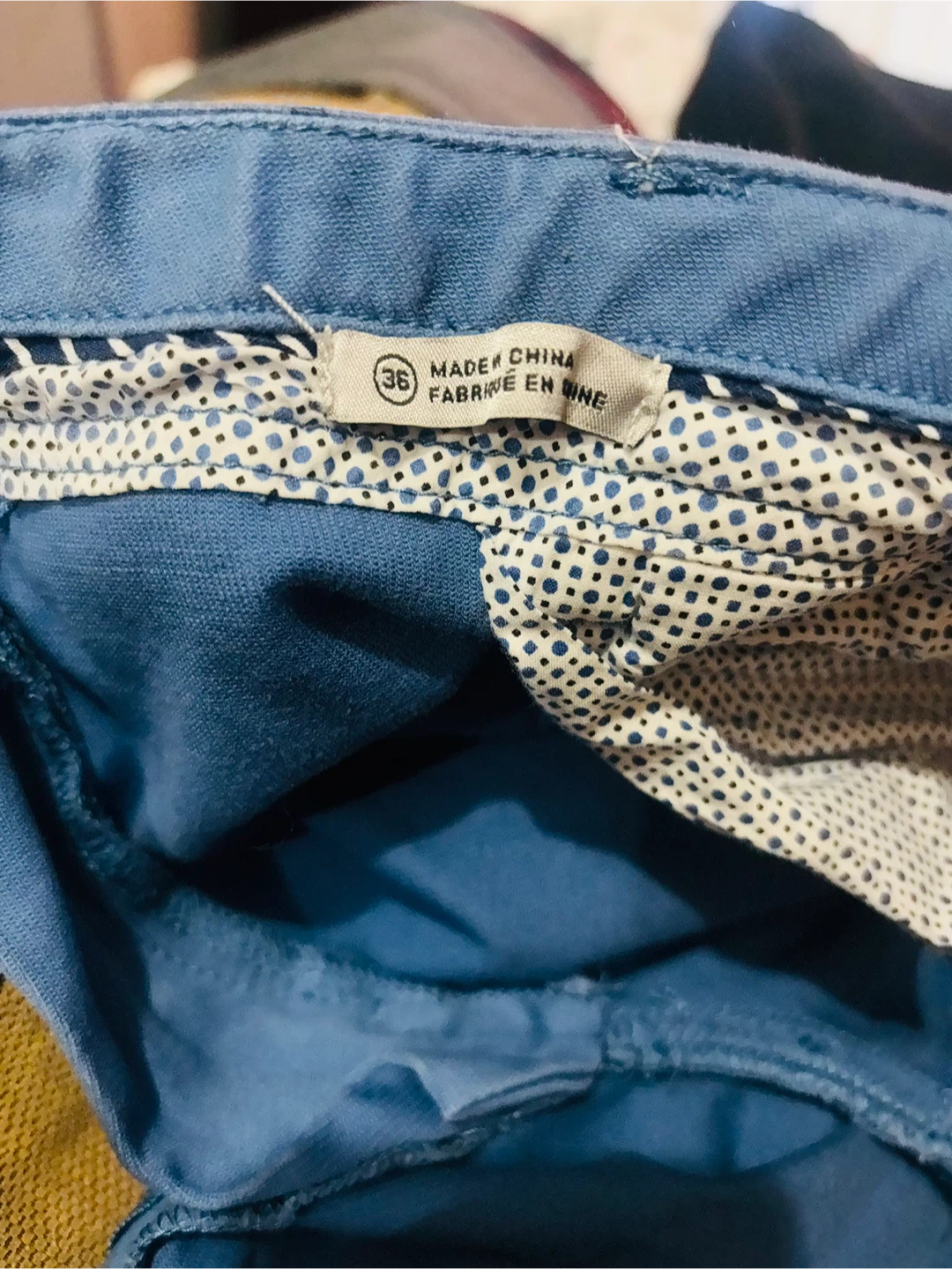 Le Chateau Blue Chinos - Size 36 - photo 4