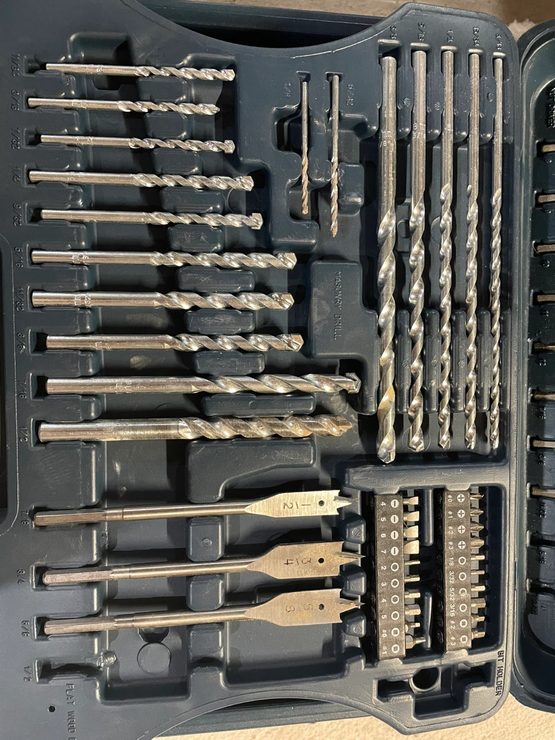 Mastercraft Hammer Drill with Drill Bit Set - photo 4