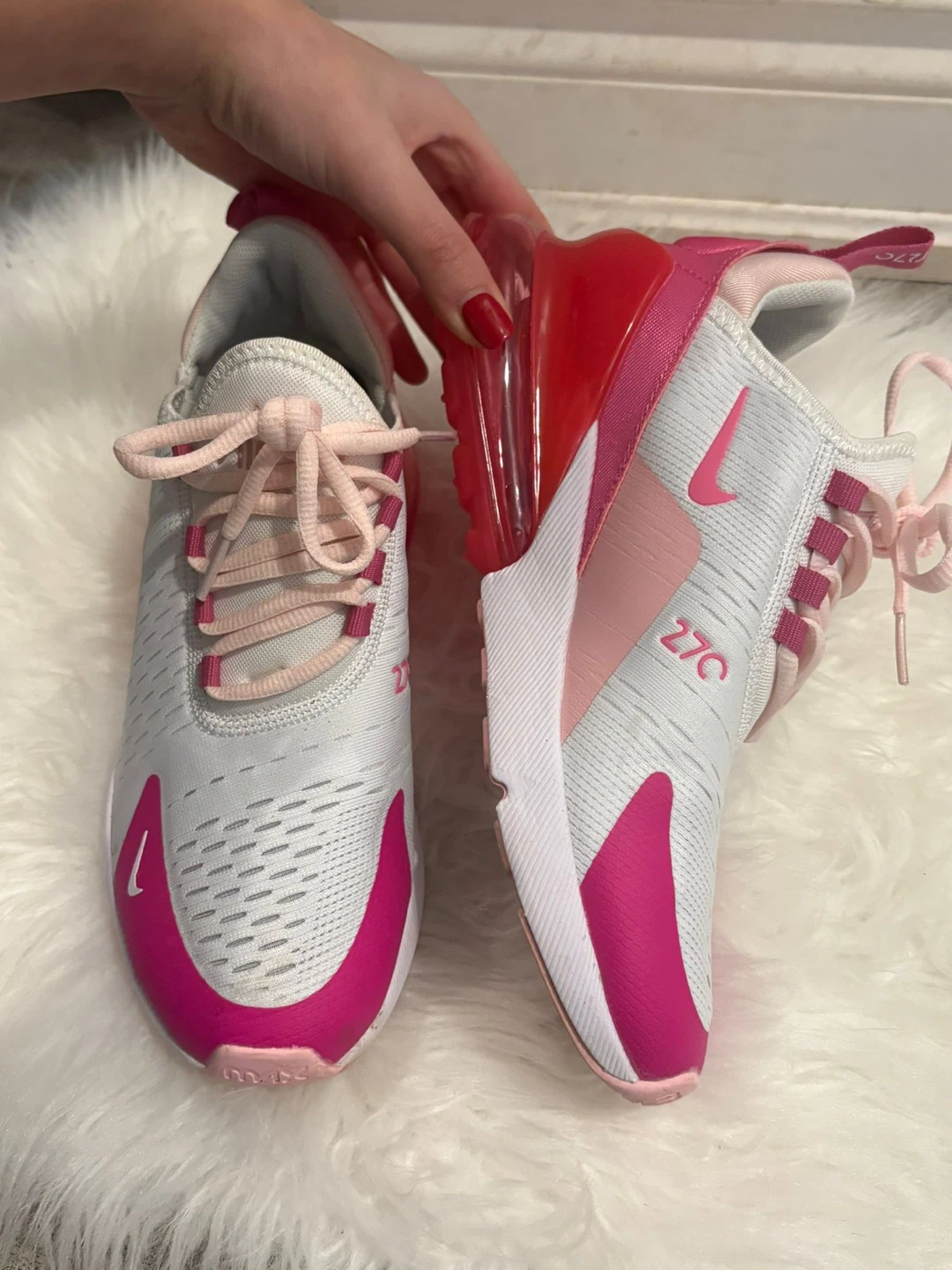 Nike Air Max 270 Pink/White - photo 3