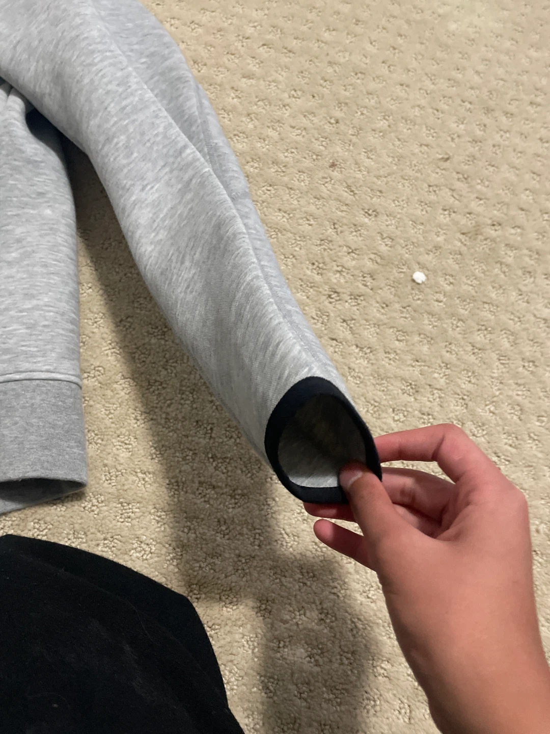 Nike Tech Fleece Hoodie - Grey, Size M - photo 5