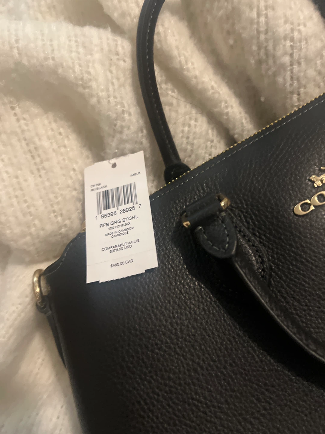 Coach Black Leather Satchel - photo 2