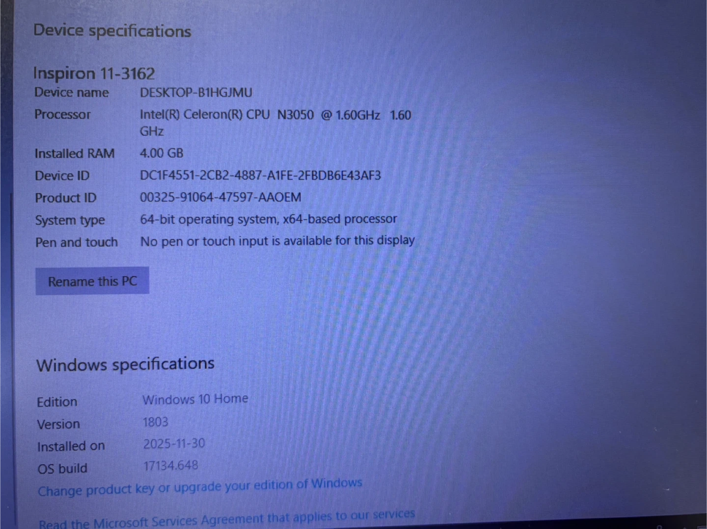 Dell Inspiron 11-3162 Red Laptop - photo 3