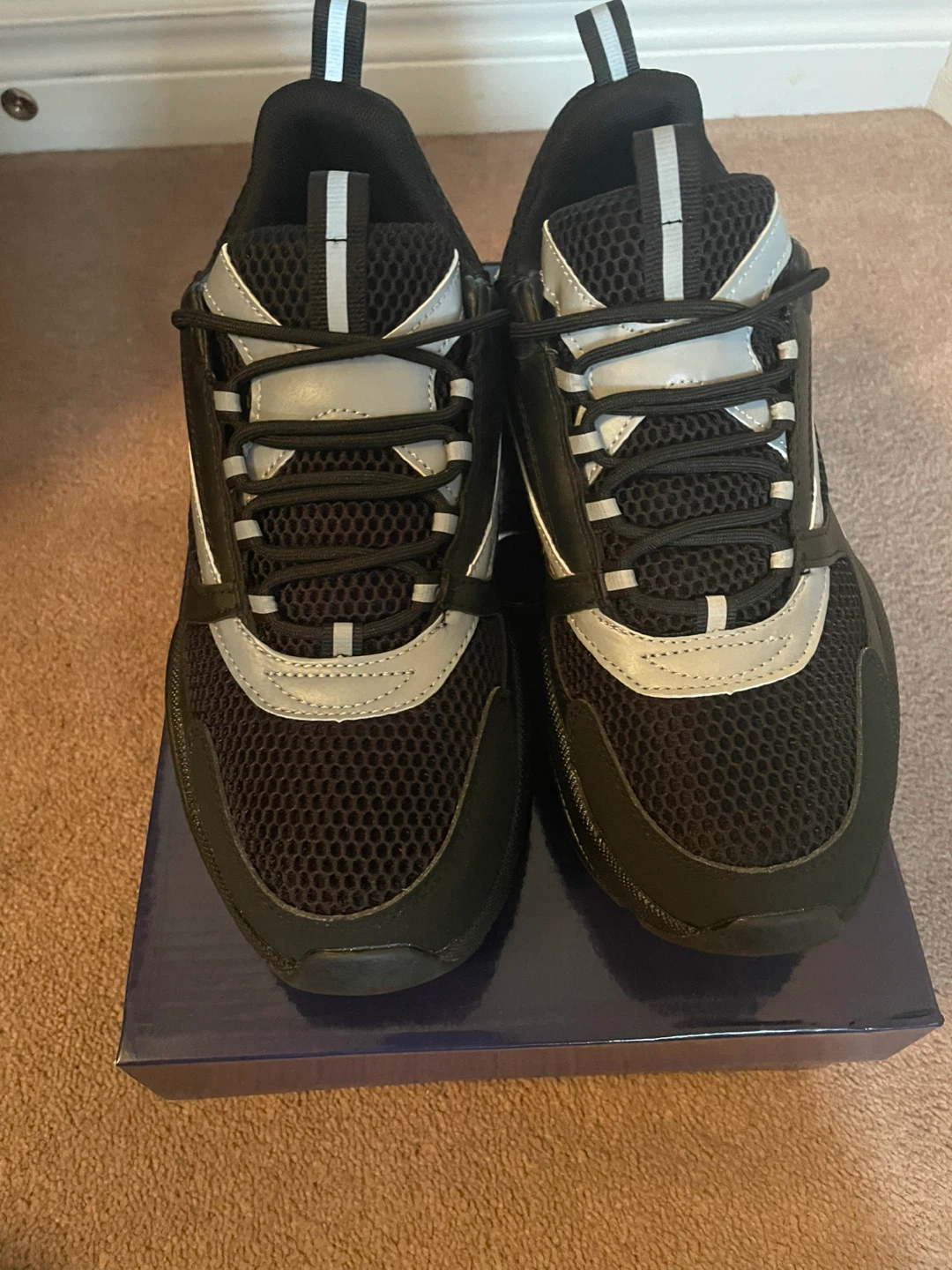 Brand New Dior B22 Black Sneakers(Size 8)