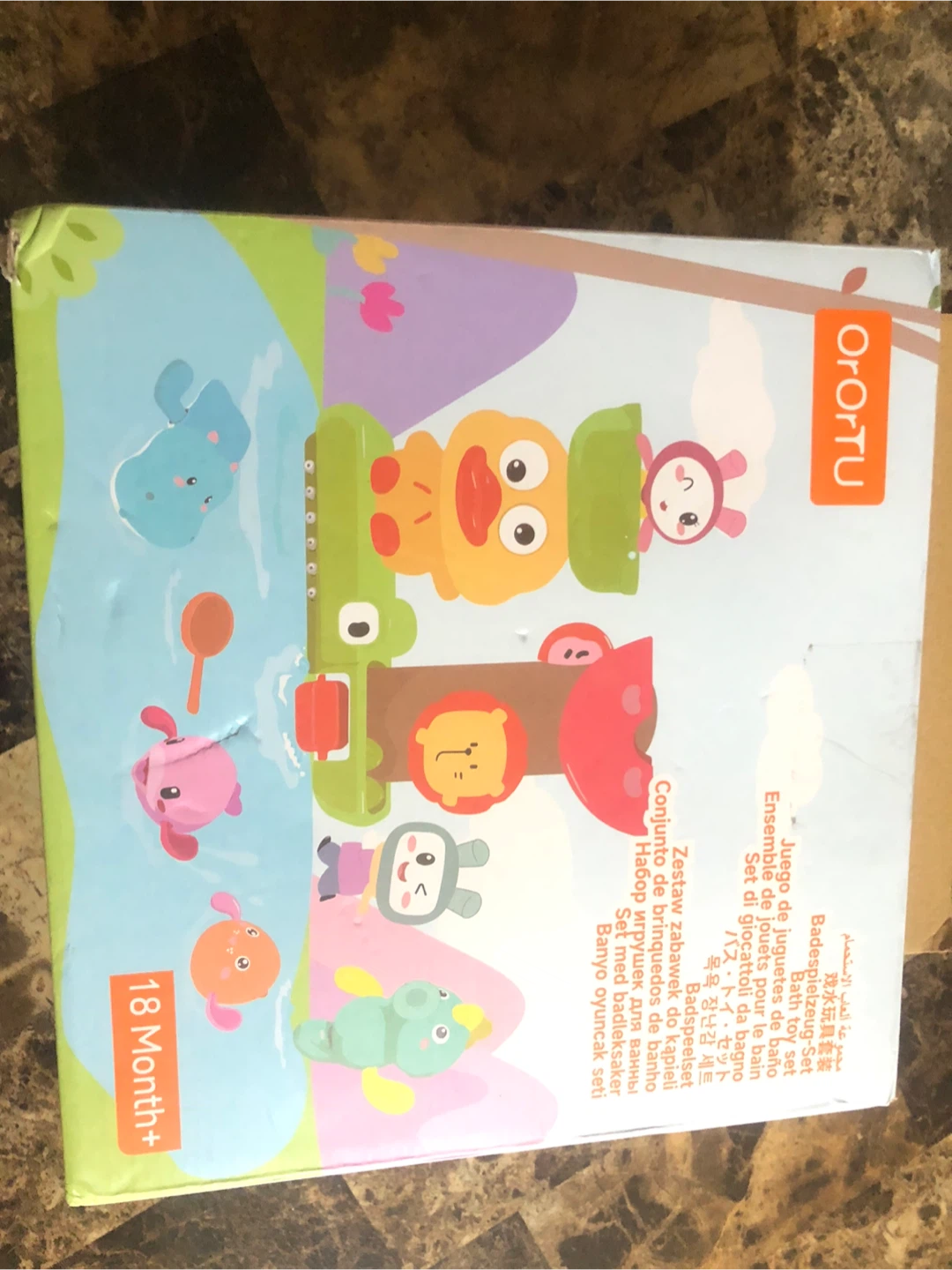 NEW-Orortu Baby Bath Toy Set, 18 Months+ - photo 5