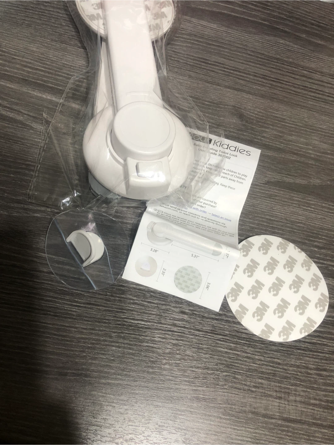 New Lout Kiddies Baby Proofing Toilet Lock - photo 2