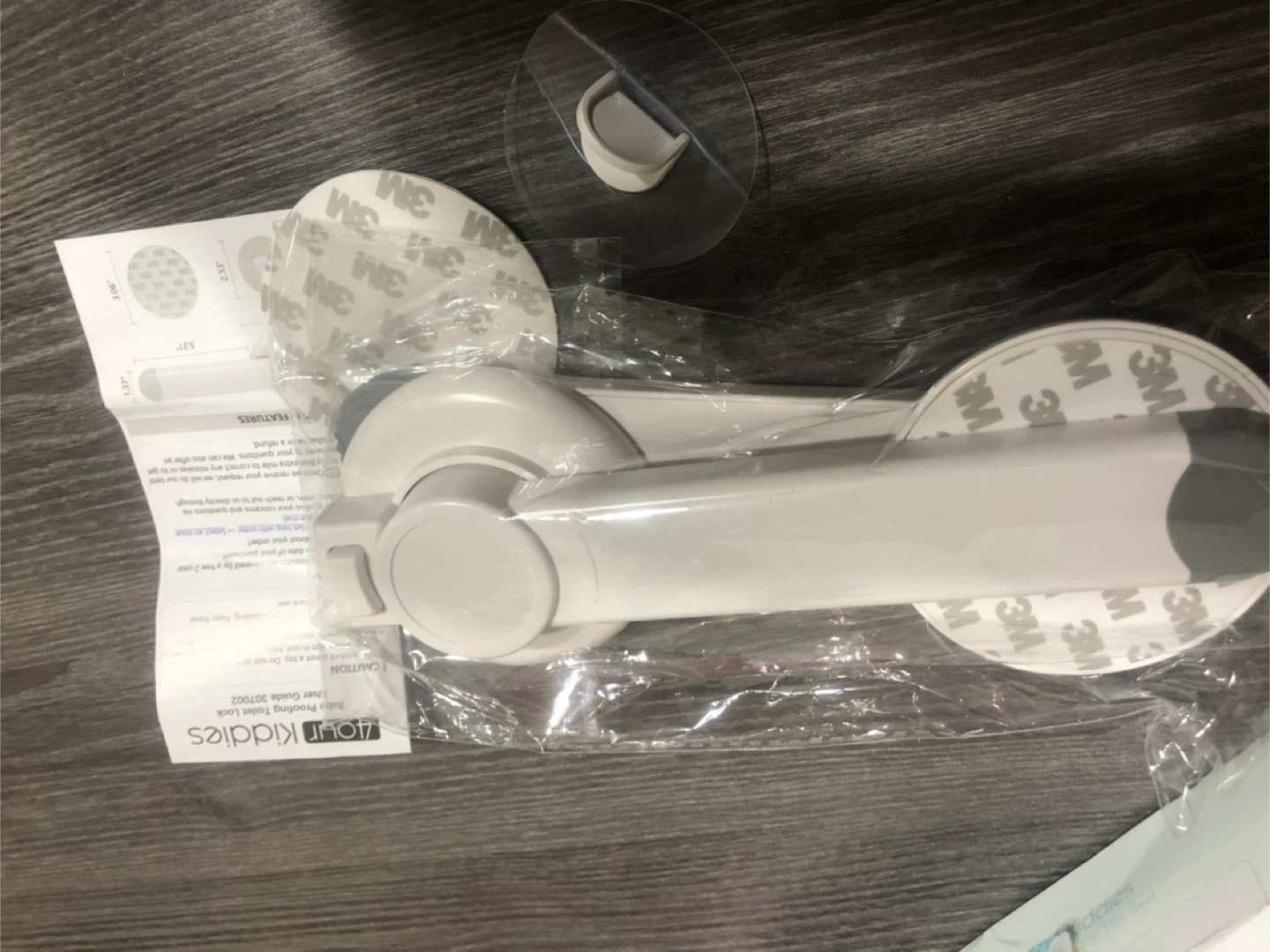 New Lout Kiddies Baby Proofing Toilet Lock - photo 4