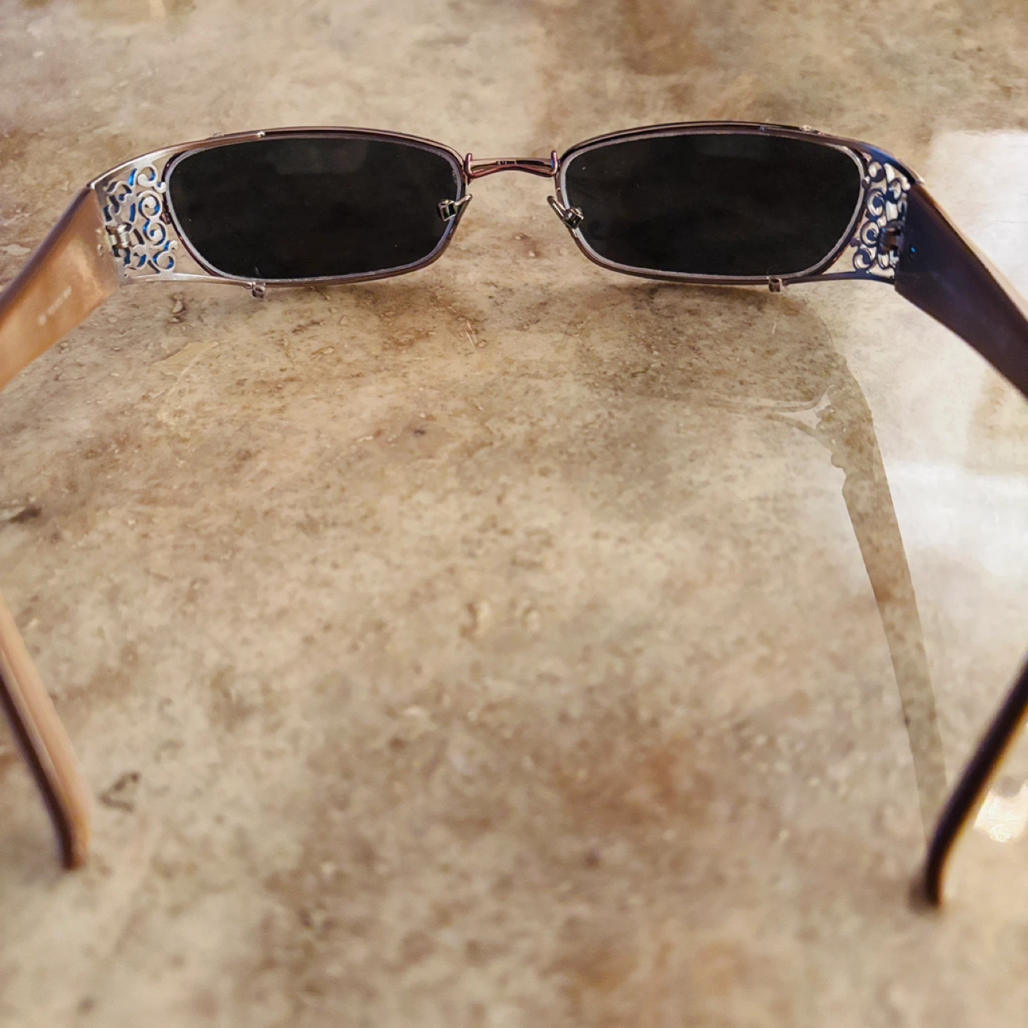 $485 YSL Yves Saint Laurent Glasses + Custom Clip-On Sunglass - photo 4