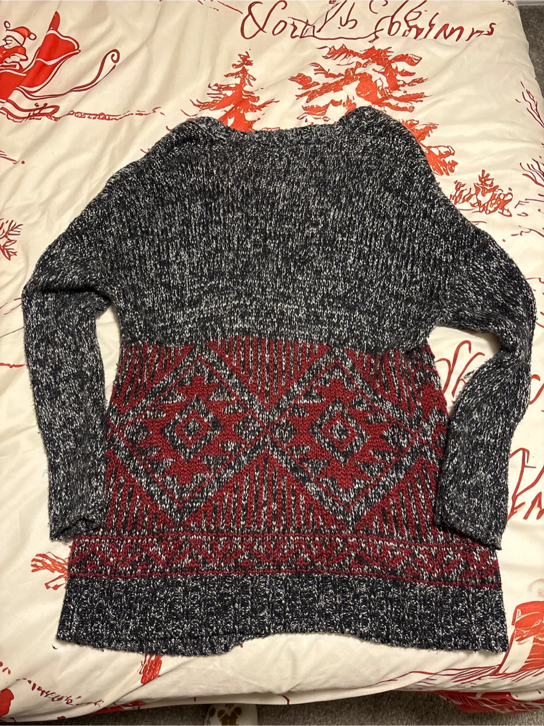 Garage XS Cardigan - Black, White, Red - photo 3