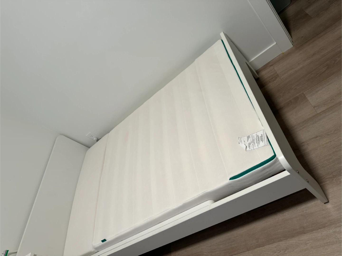 IKEA Sundvik Extendable Bed Frame with Mattress - photo 2