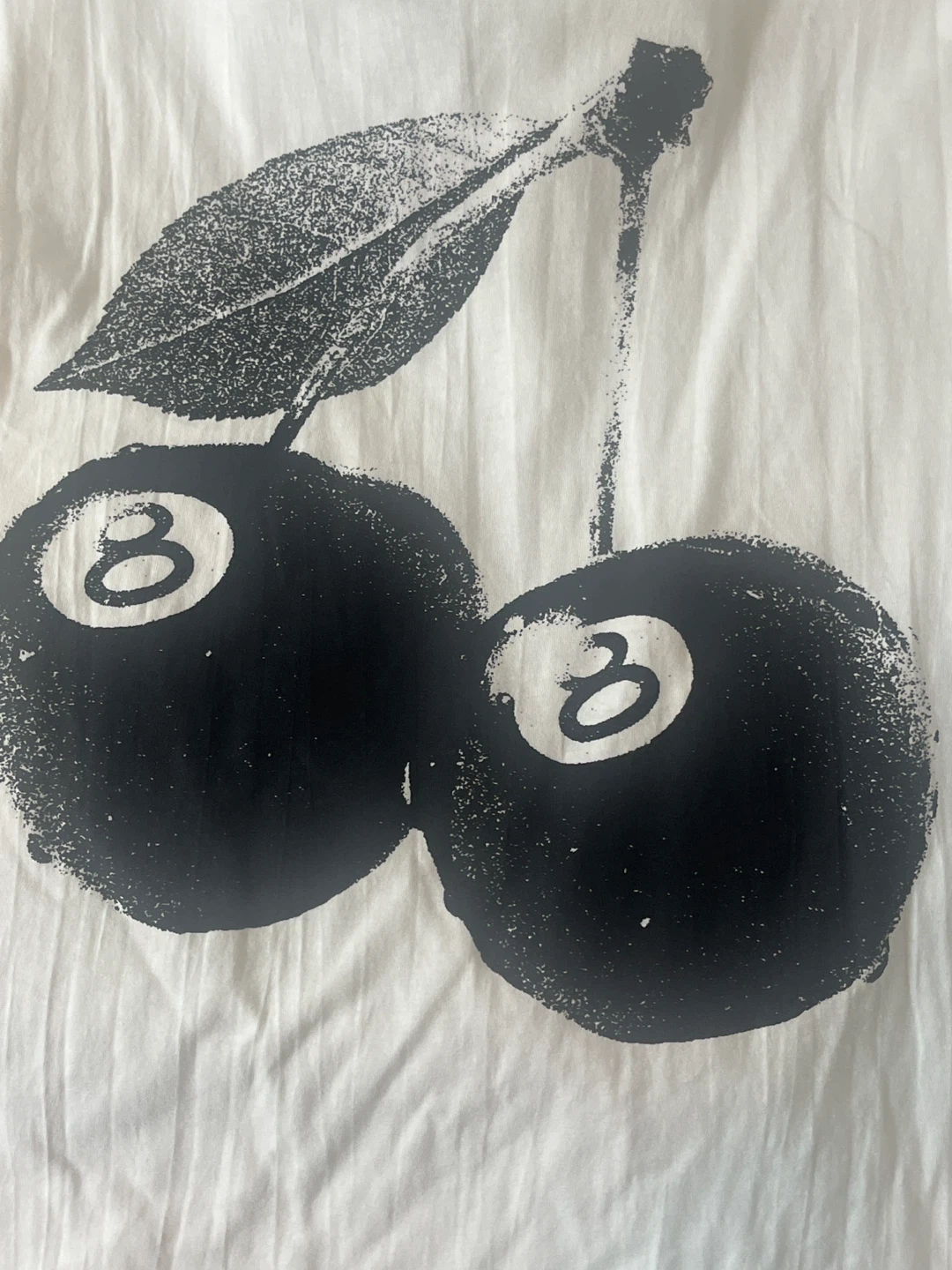 Stussy 8 Ball Cherry T-Shirt, Size S - photo 3
