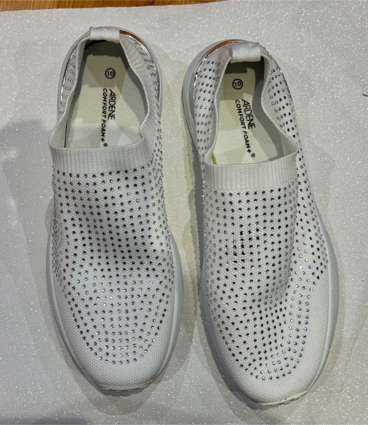 Ardene Comfort Foam Slip-on Sneakers - Size 10