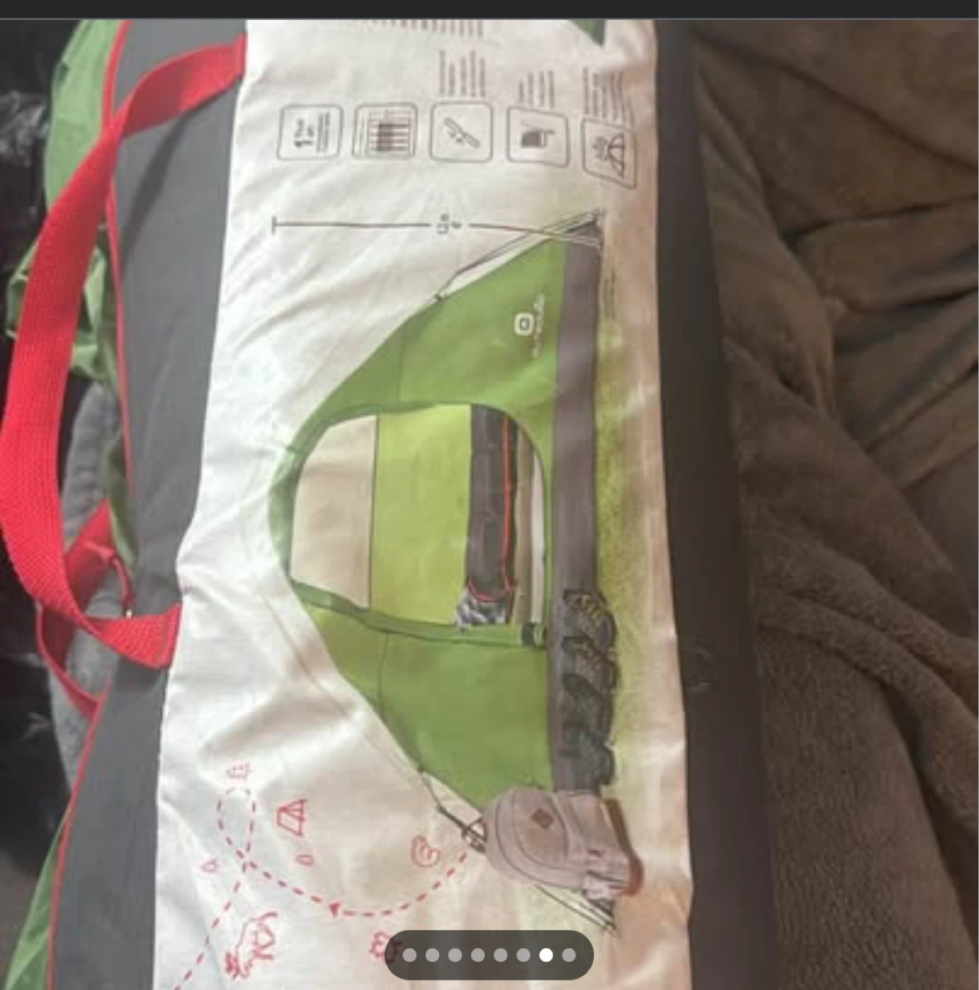 Outbound 2-Person Dome Tent - Green & Beige - photo 3