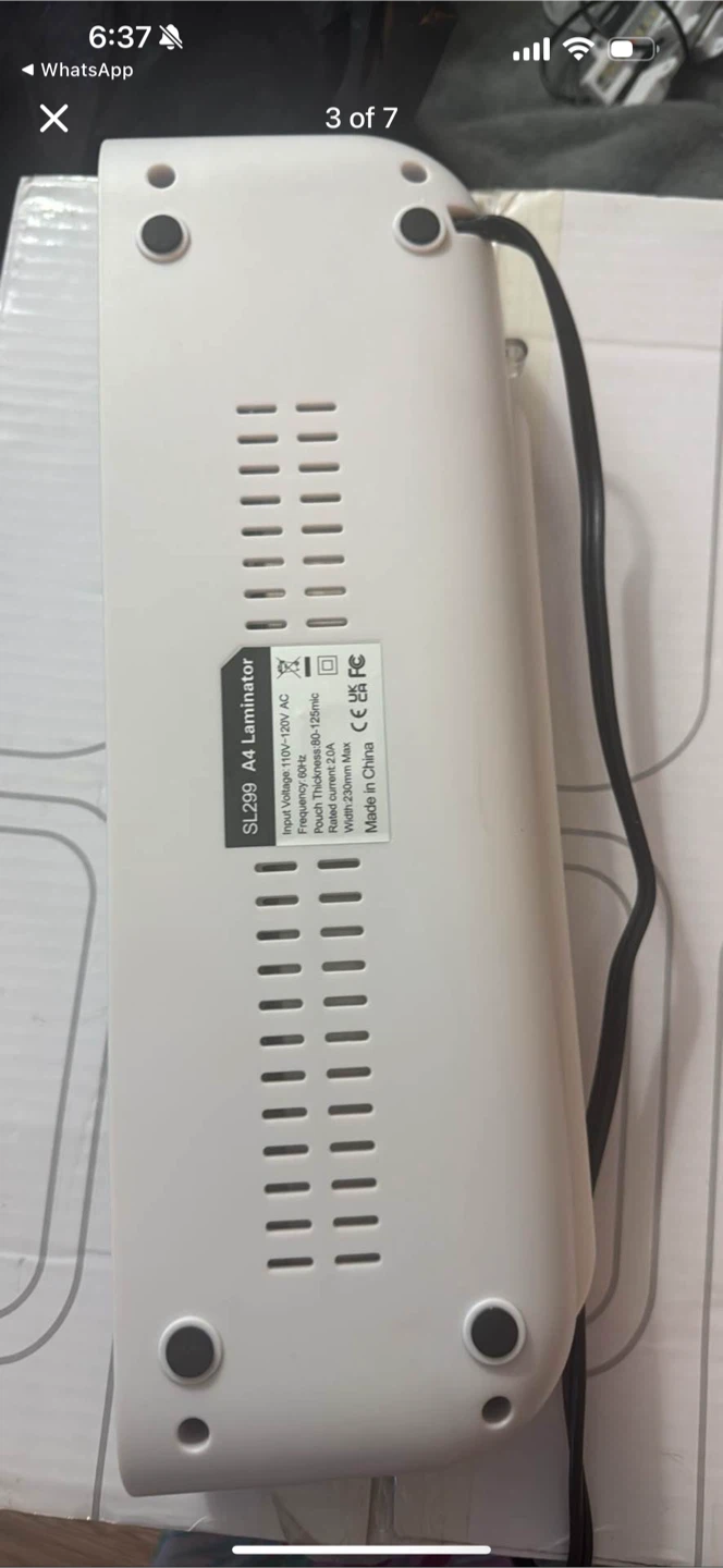 Beewhale SL299 A4 Laminator - photo 3