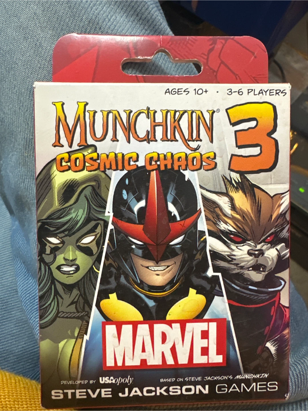 Munchkin Marvel 3 Cosmic Chaos Card Game