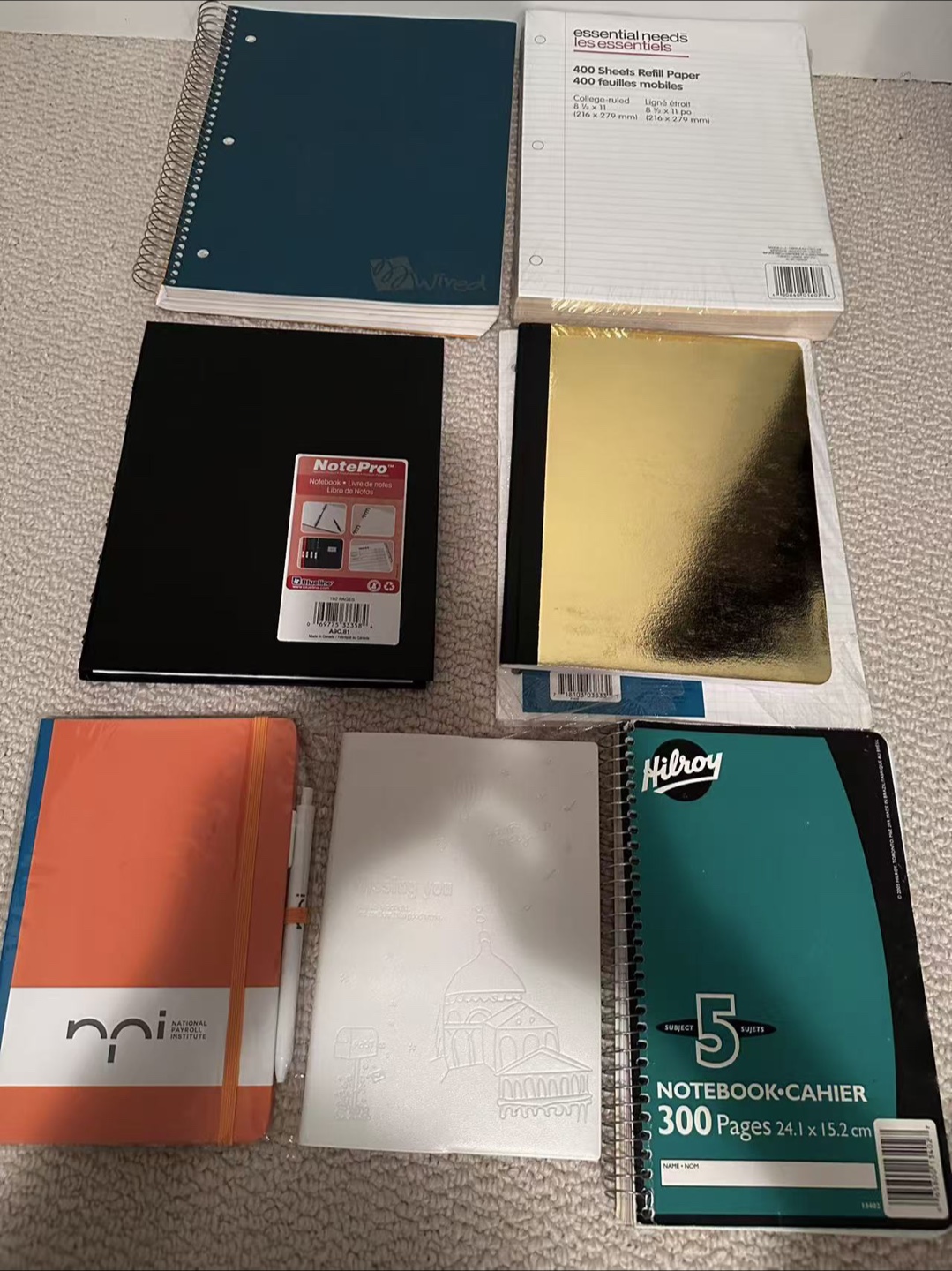 Brand new Notebook Bundle - Variety