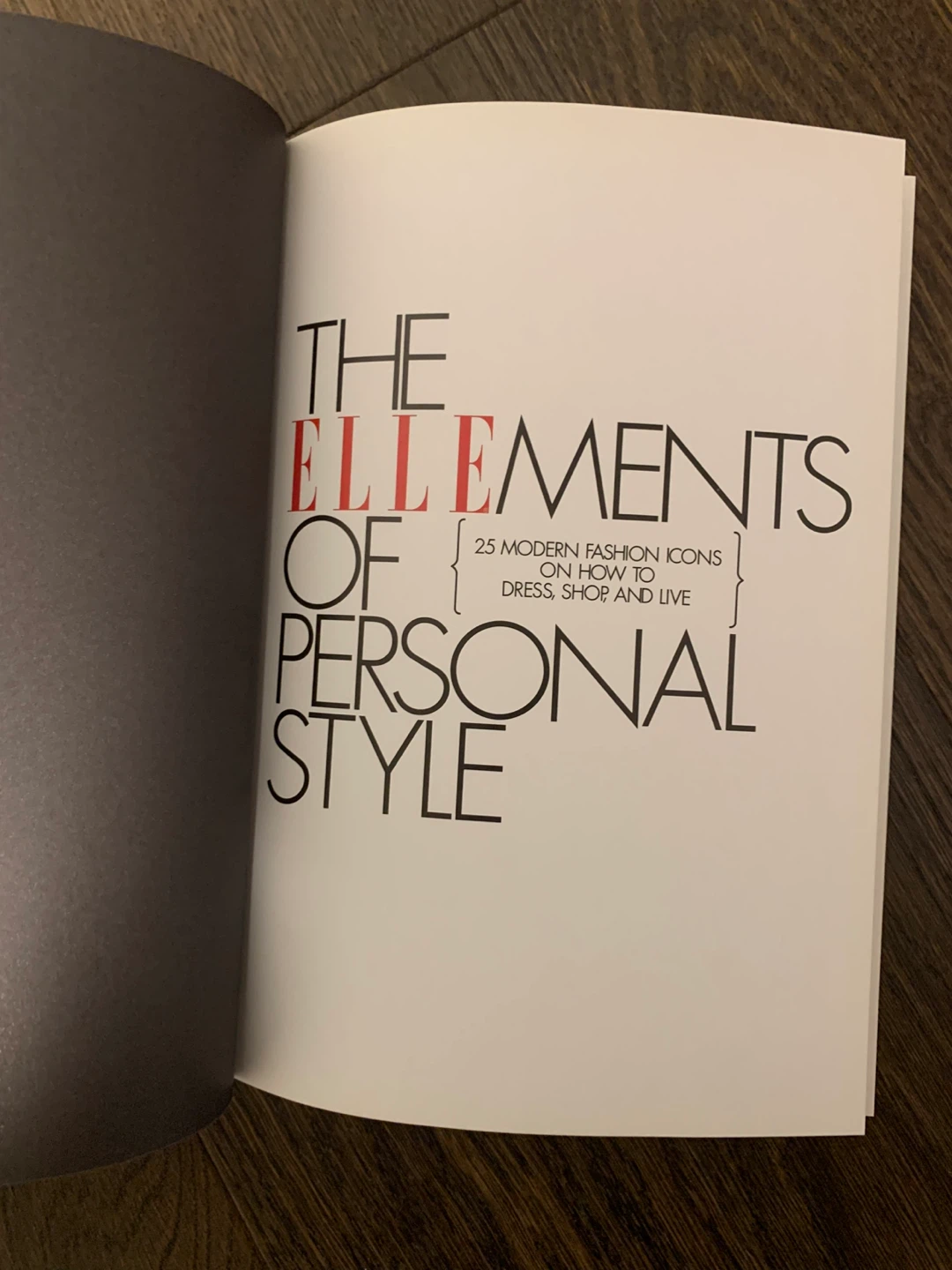 The Elements of Personal Style Fashion Book - photo 4