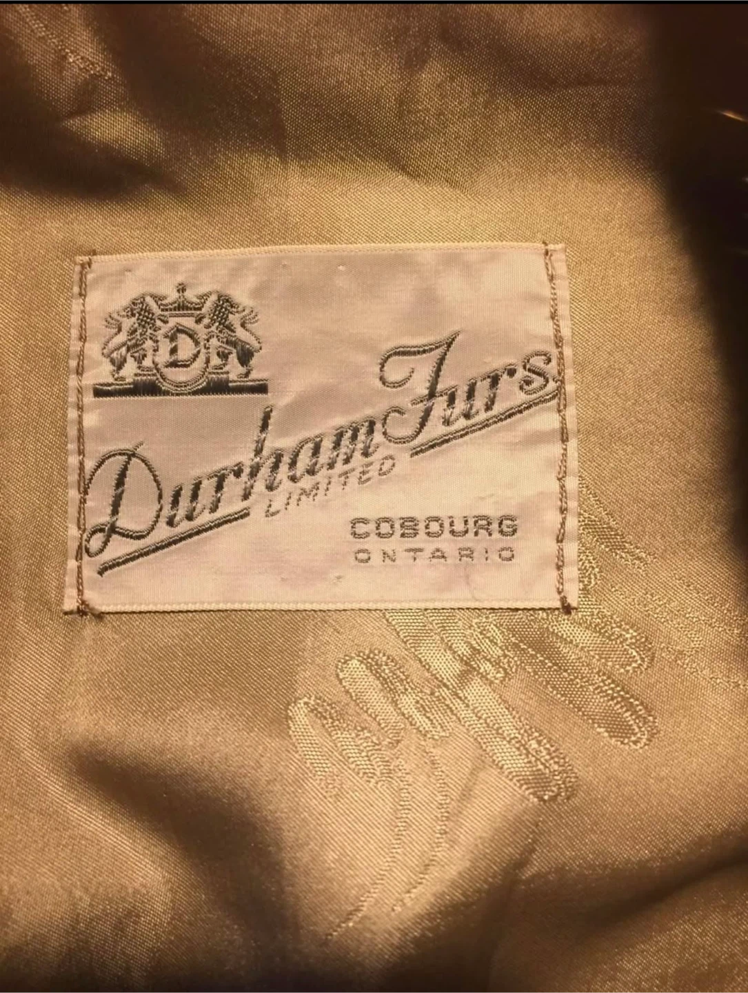 Vintage Durham furs mink stole shawl  Bridal Fur  or wedding fur - photo 5