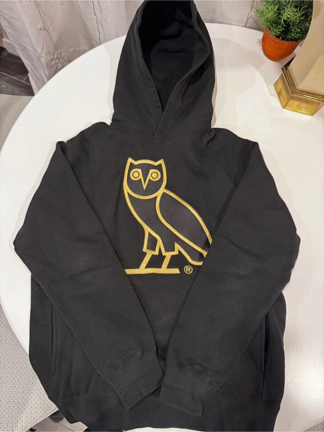 OVO OG Owl Hoodie (Black) Size Large